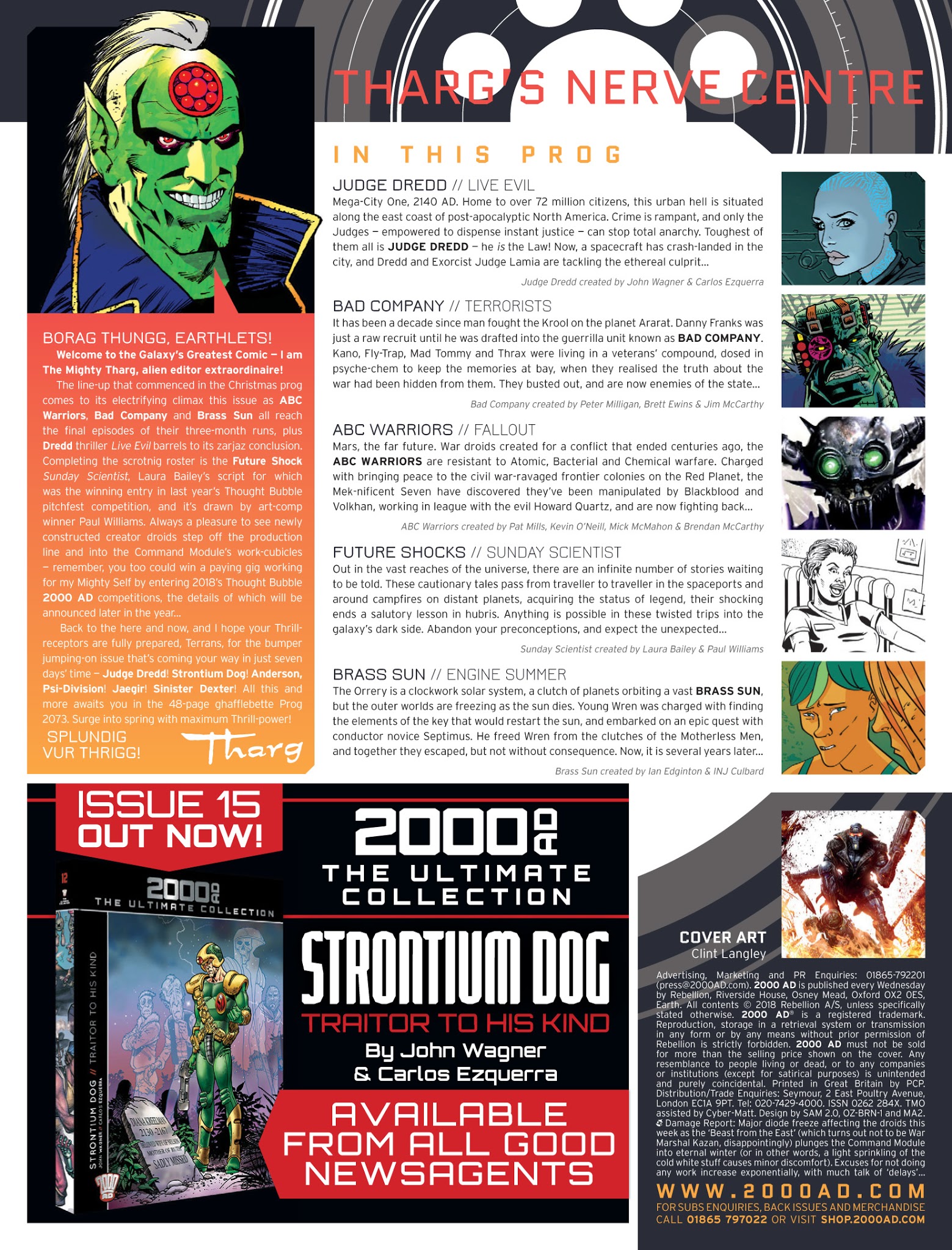 Read online 2000 AD comic -  Issue #2072 - 2