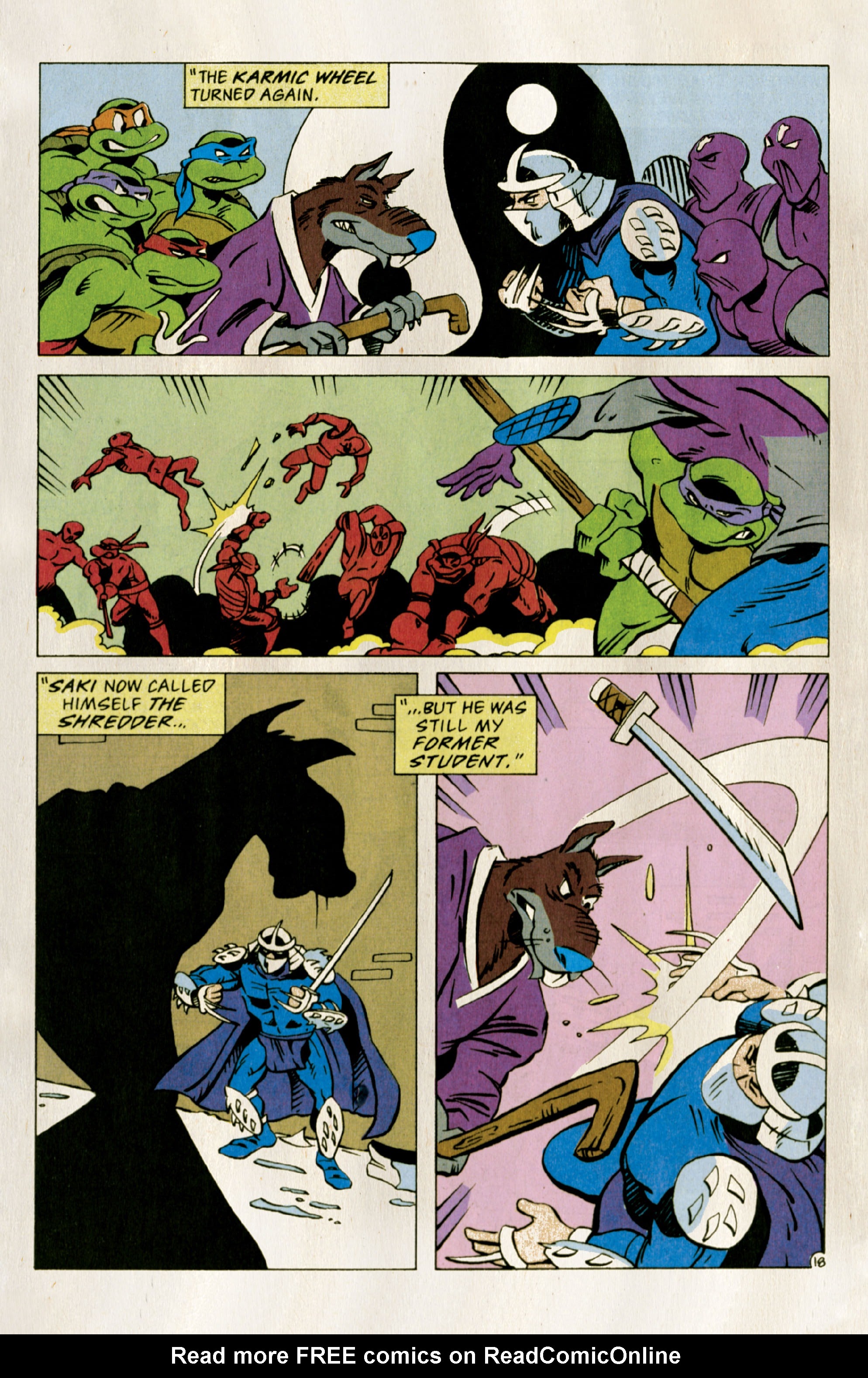 Read online TMNT: Best of Splinter comic -  Issue # TPB - 20