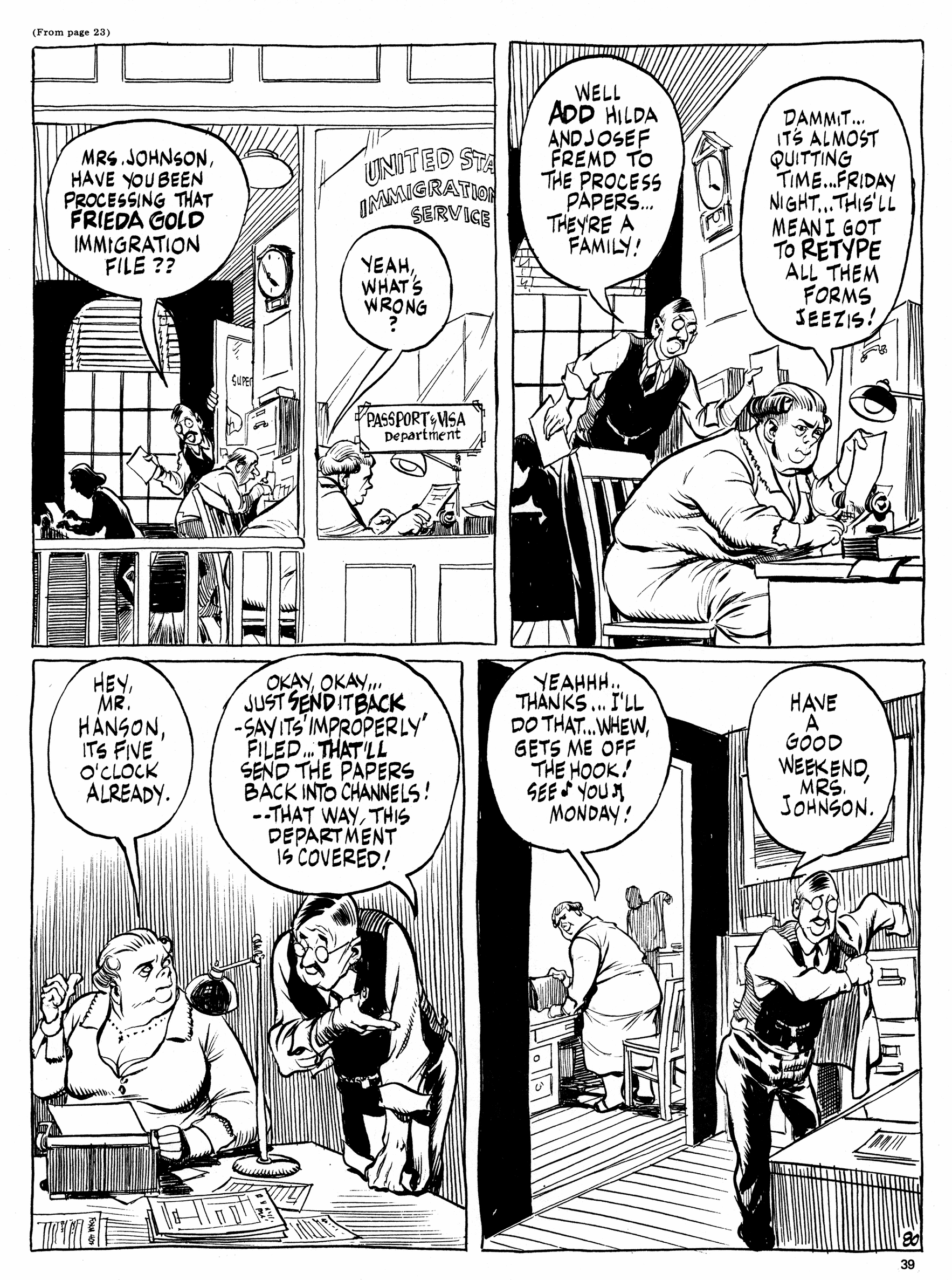 Read online Will Eisner's Quarterly comic -  Issue #3 - 41