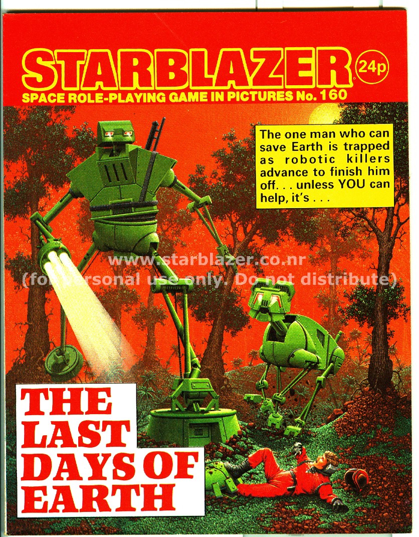 Read online Starblazer comic -  Issue #160 - 2