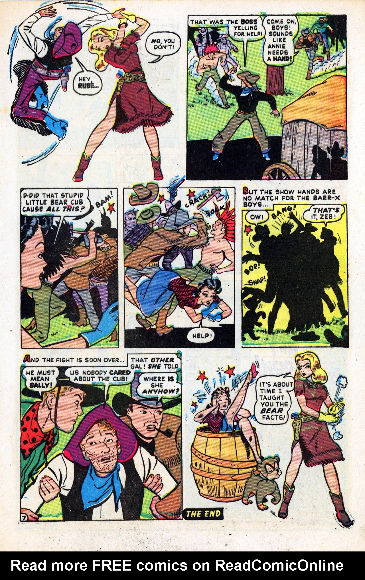 Read online Annie Oakley comic -  Issue #2 - 9