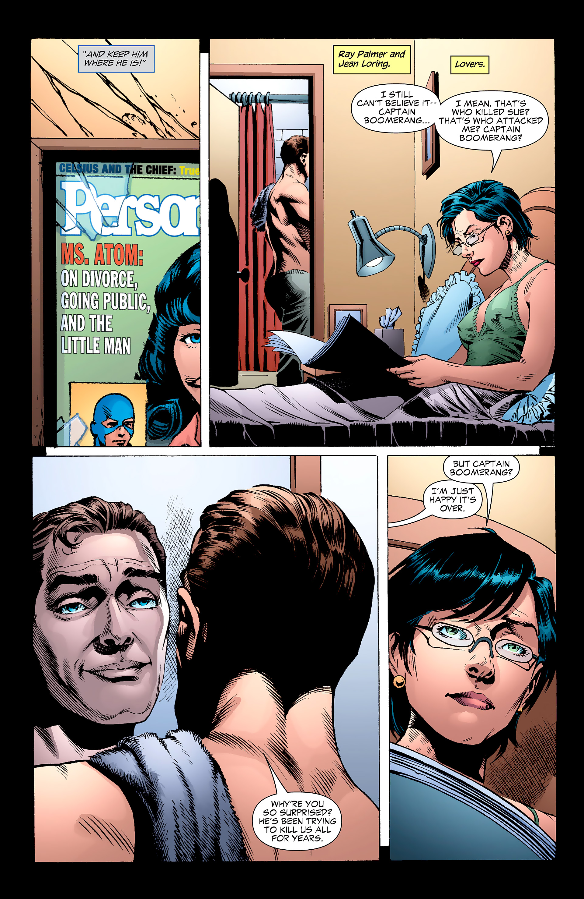 Read online Identity Crisis comic -  Issue #6 - 32