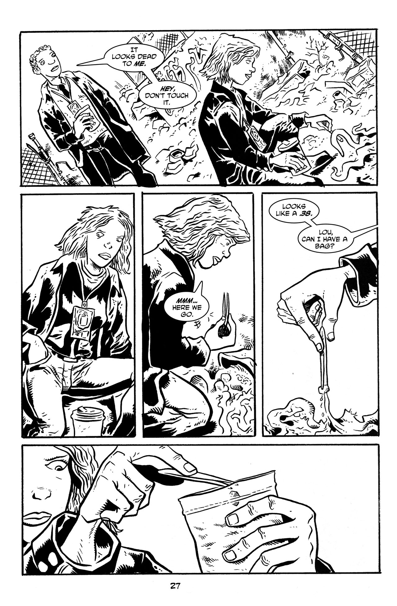 Read online Michelangelo The Third Kind comic -  Issue #2 - 29