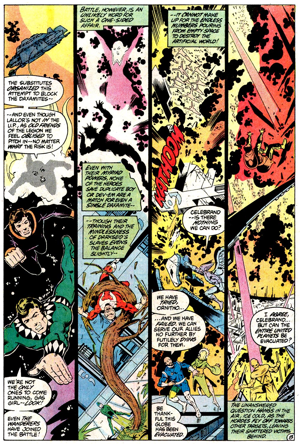 Read online Legion of Super-Heroes (1980) comic -  Issue # _TPB The Great Darkness Saga (Part 2) - 77