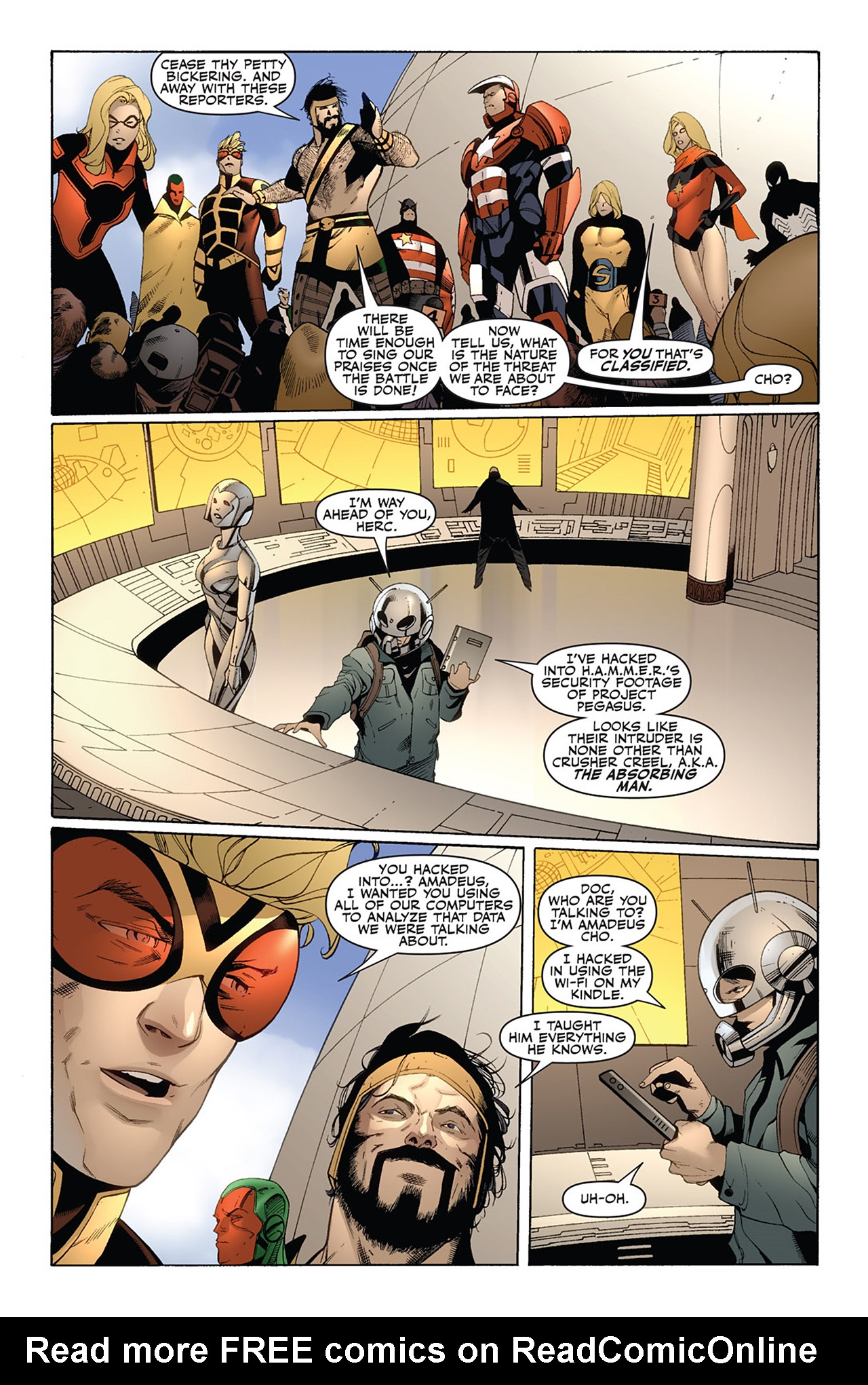 Read online The Mighty Avengers comic -  Issue #32 - 19