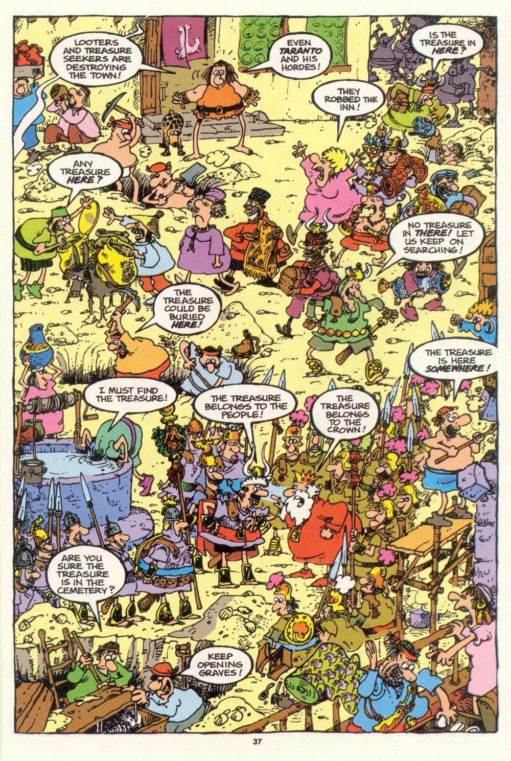 Read online Sergio Aragonés Groo the Wanderer comic -  Issue #100 - 38