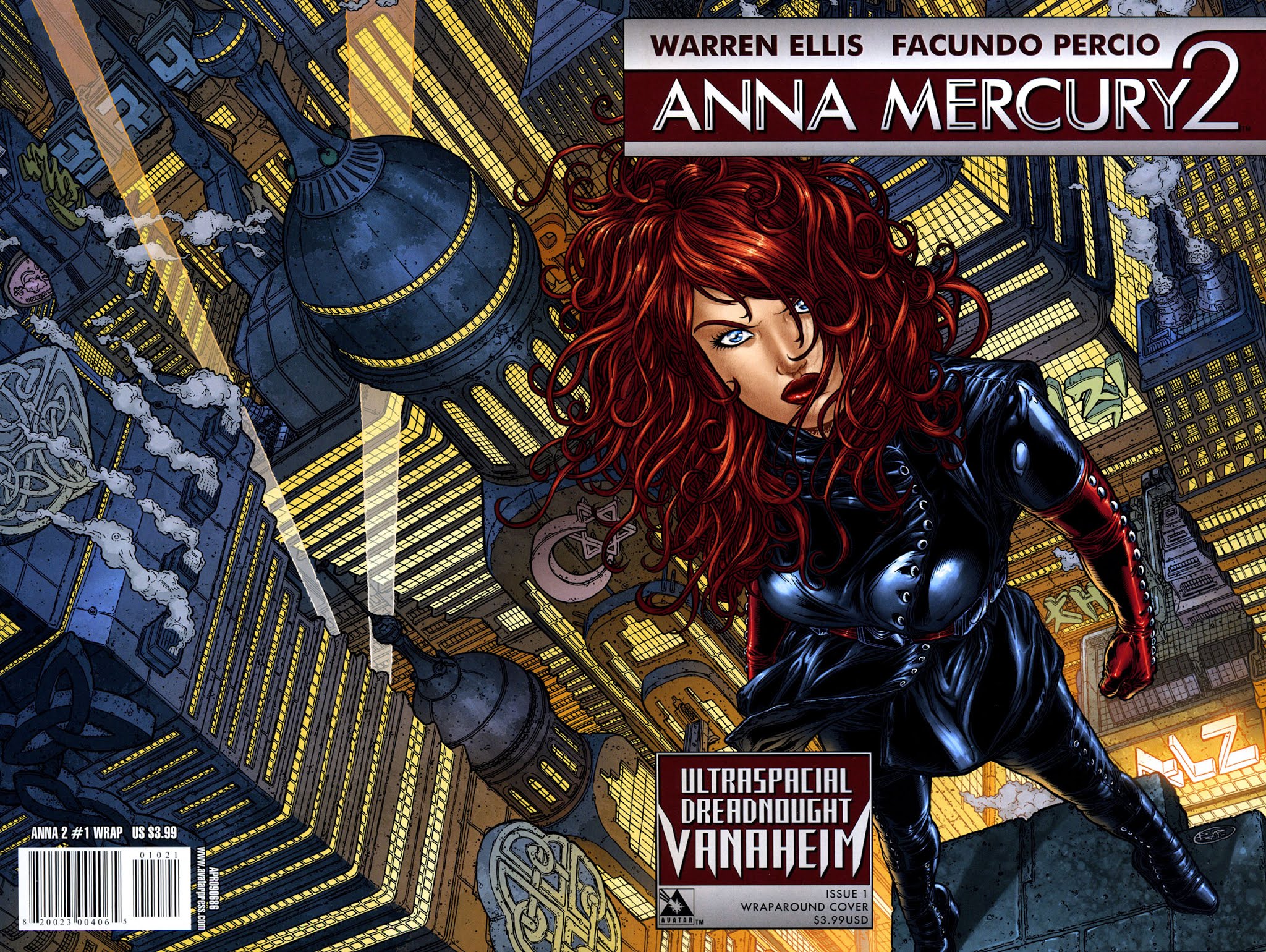 Read online Anna Mercury 2 comic -  Issue #1 - 4