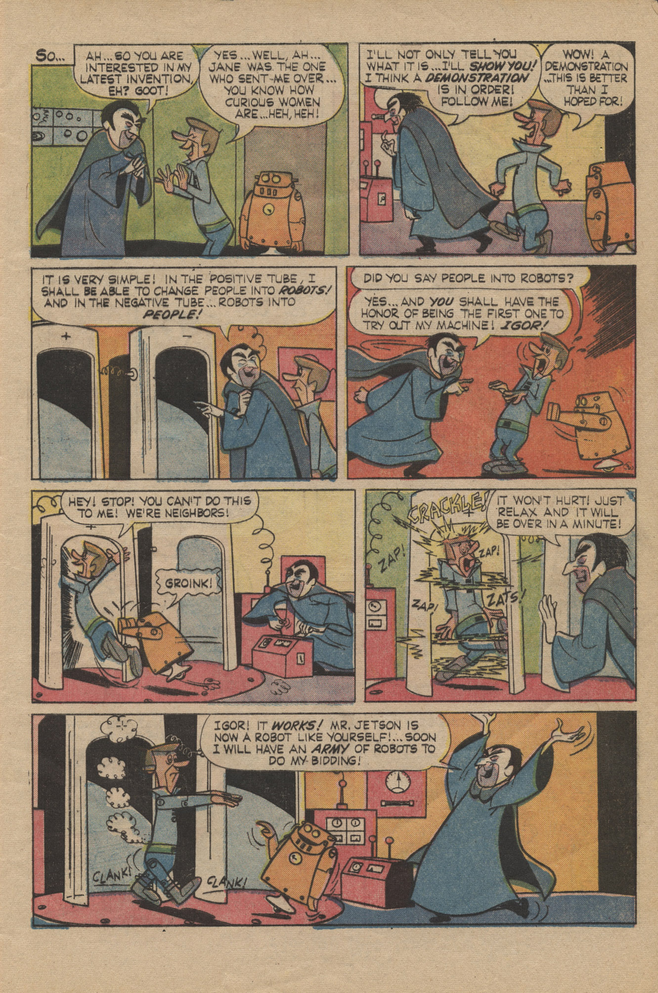 Read online The Jetsons (1963) comic -  Issue #36 - 5