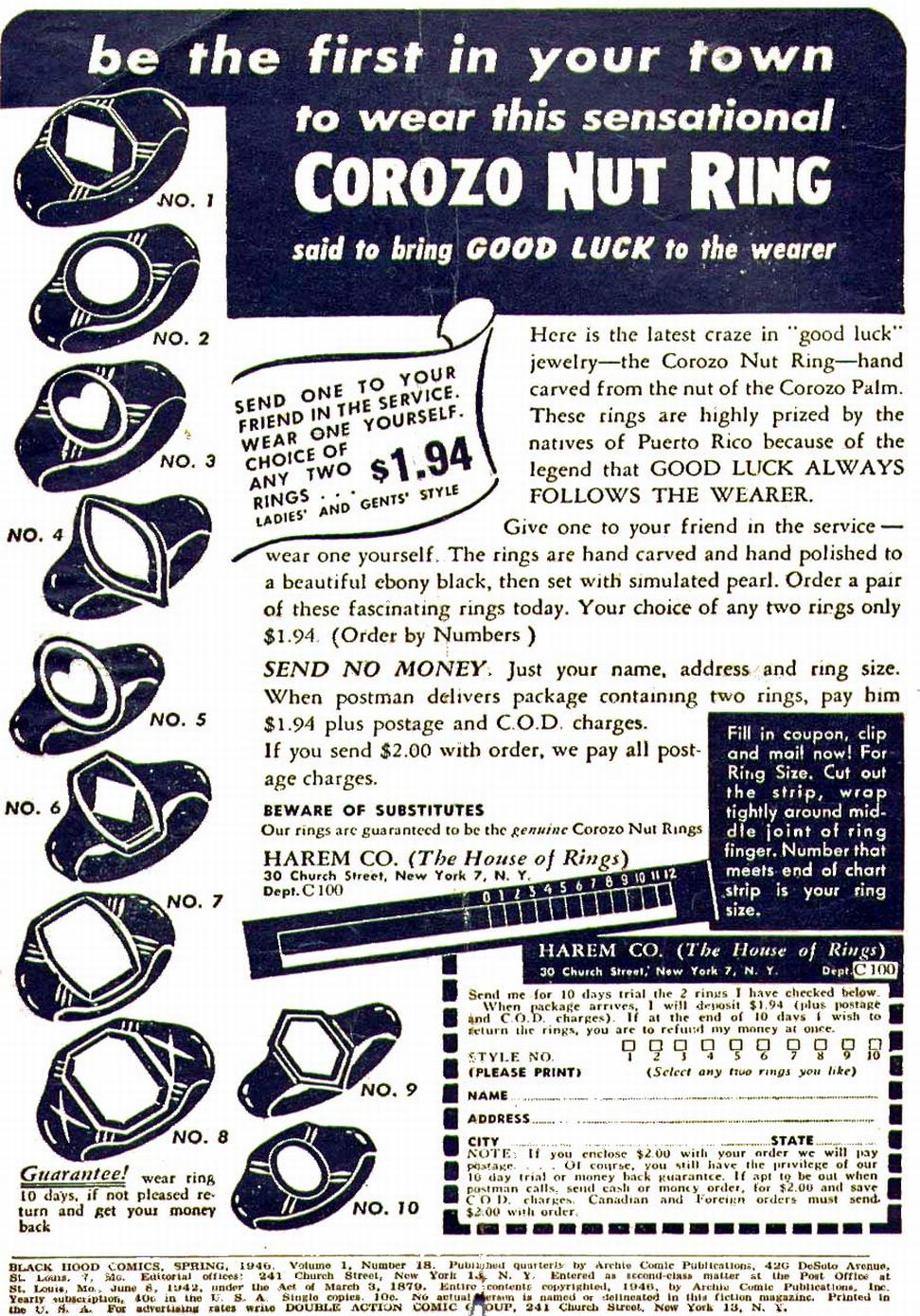 Read online Black Hood Comics comic -  Issue #18 - 2