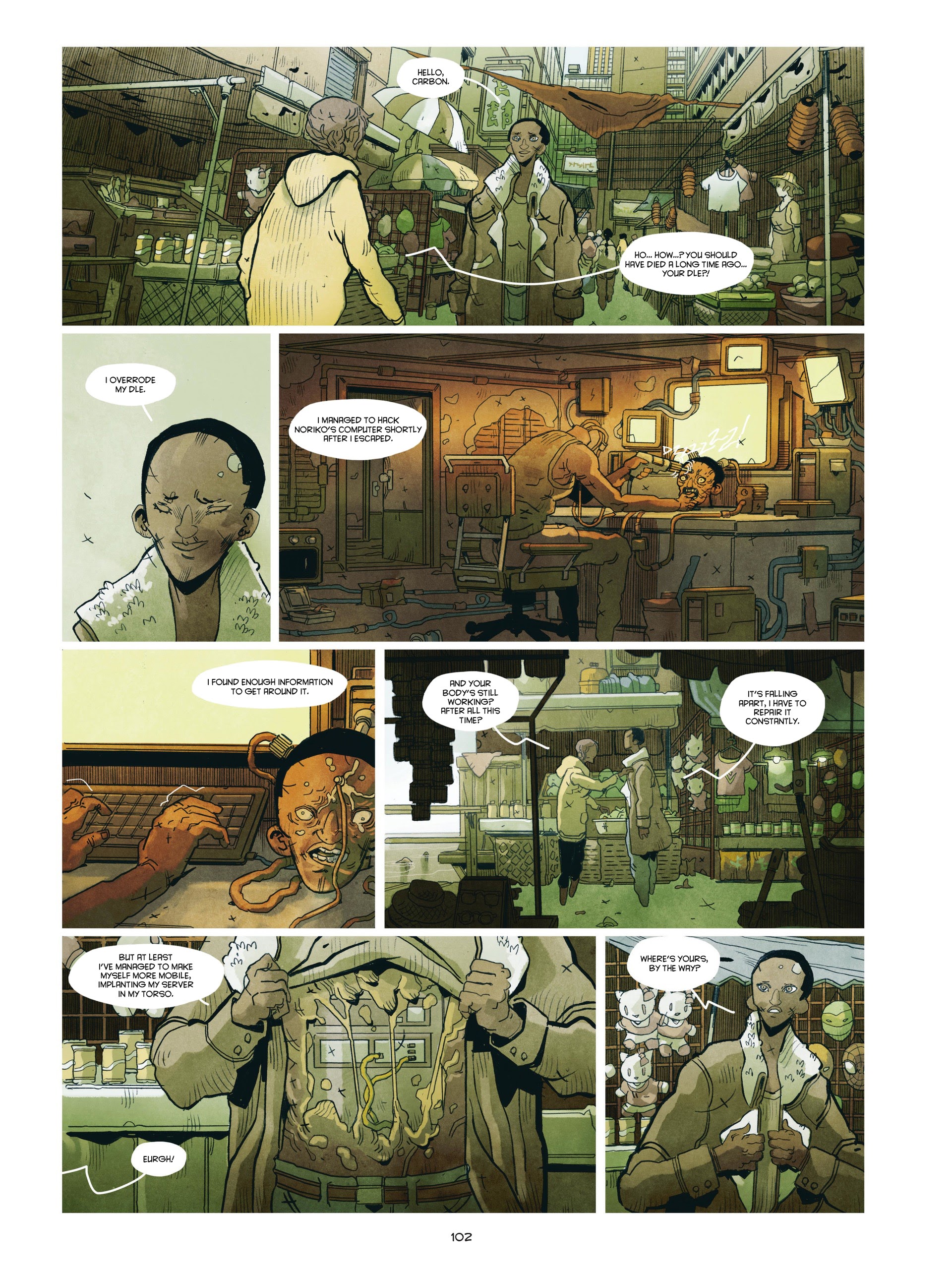 Read online Carbon & Silicon (2020) comic -  Issue # TPB (Part 2) - 2