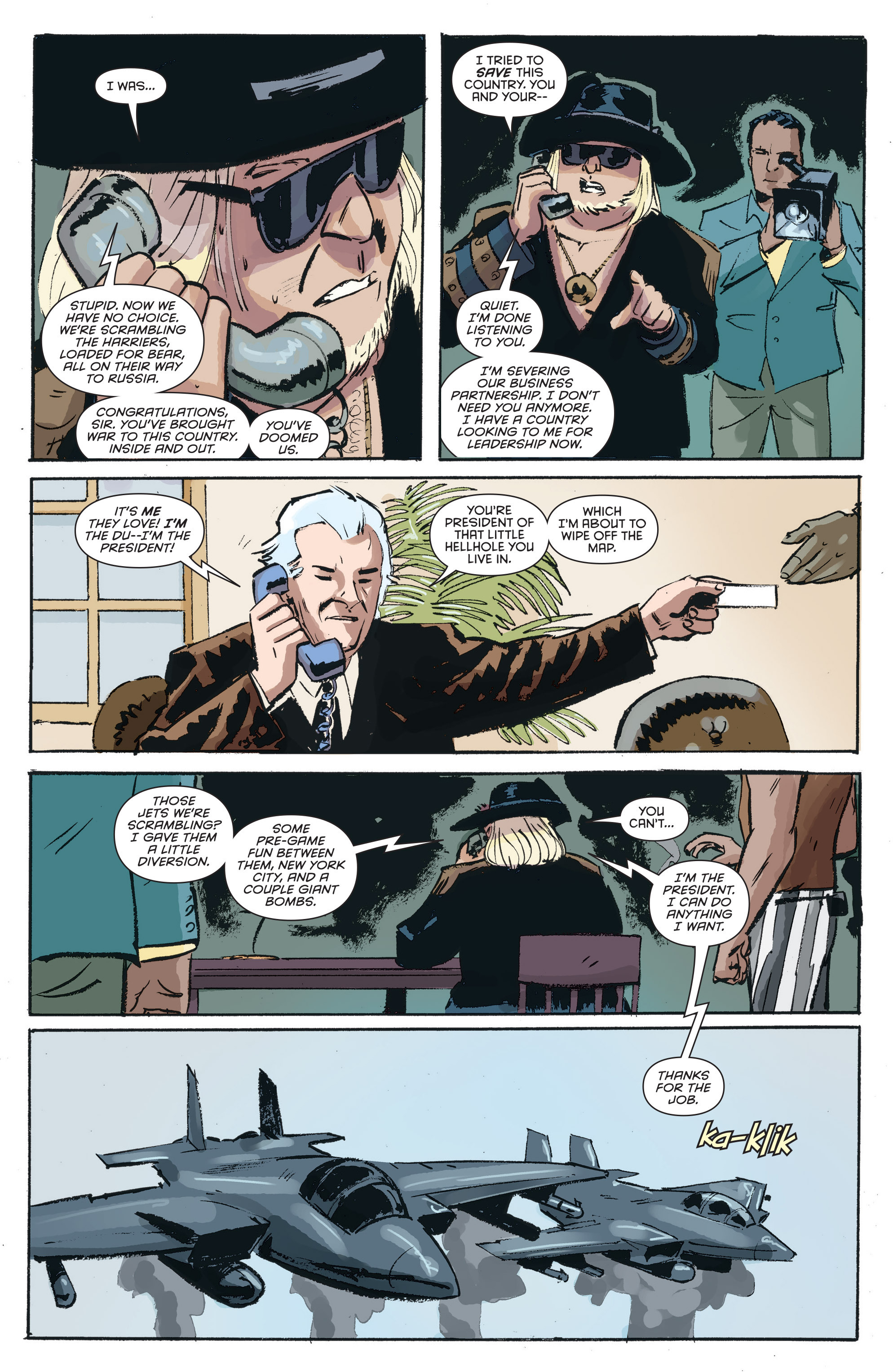 Read online Escape from New York comic -  Issue #11 - 13