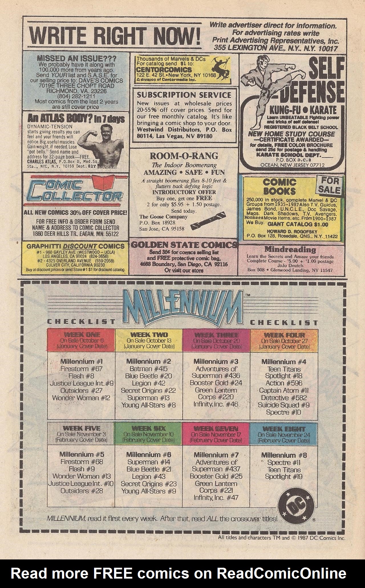 Read online Millennium comic -  Issue #4 - 14