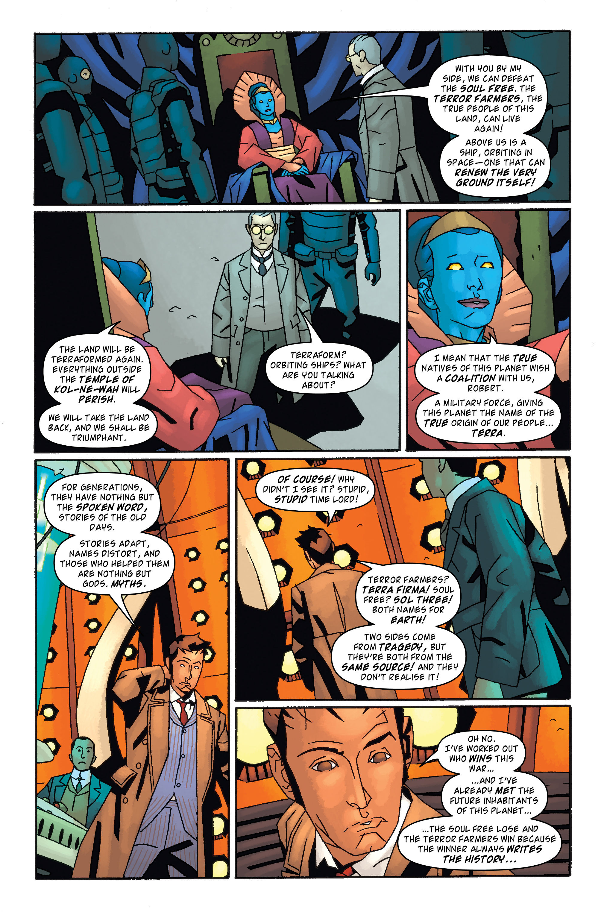 Read online Doctor Who: The Tenth Doctor Archives comic -  Issue #32 - 23