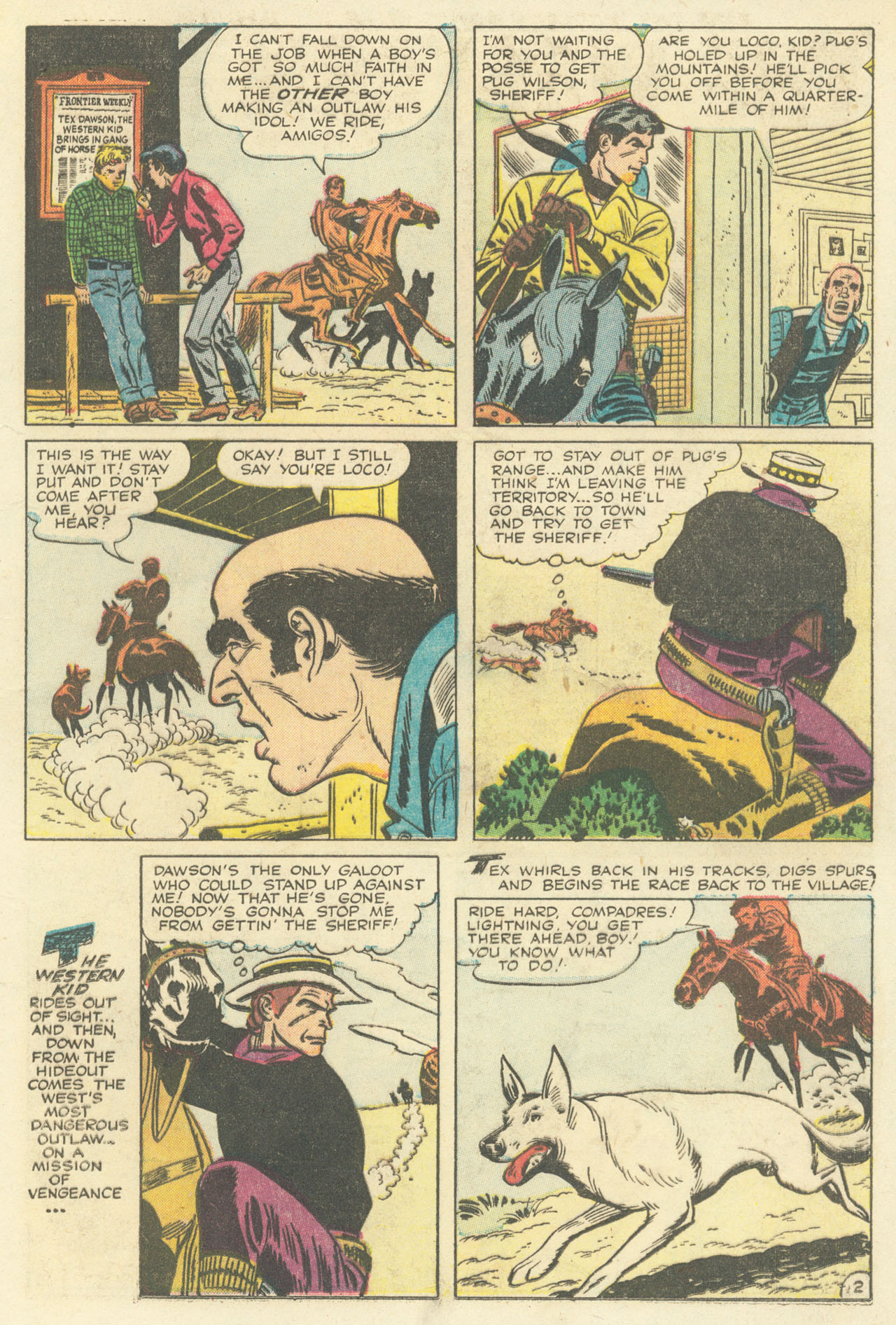 Read online Western Kid comic -  Issue #12 - 17