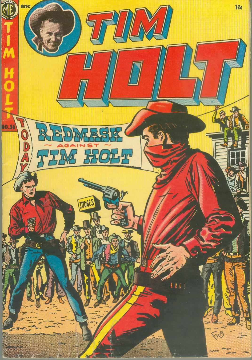 Read online Tim Holt comic -  Issue #36 - 1