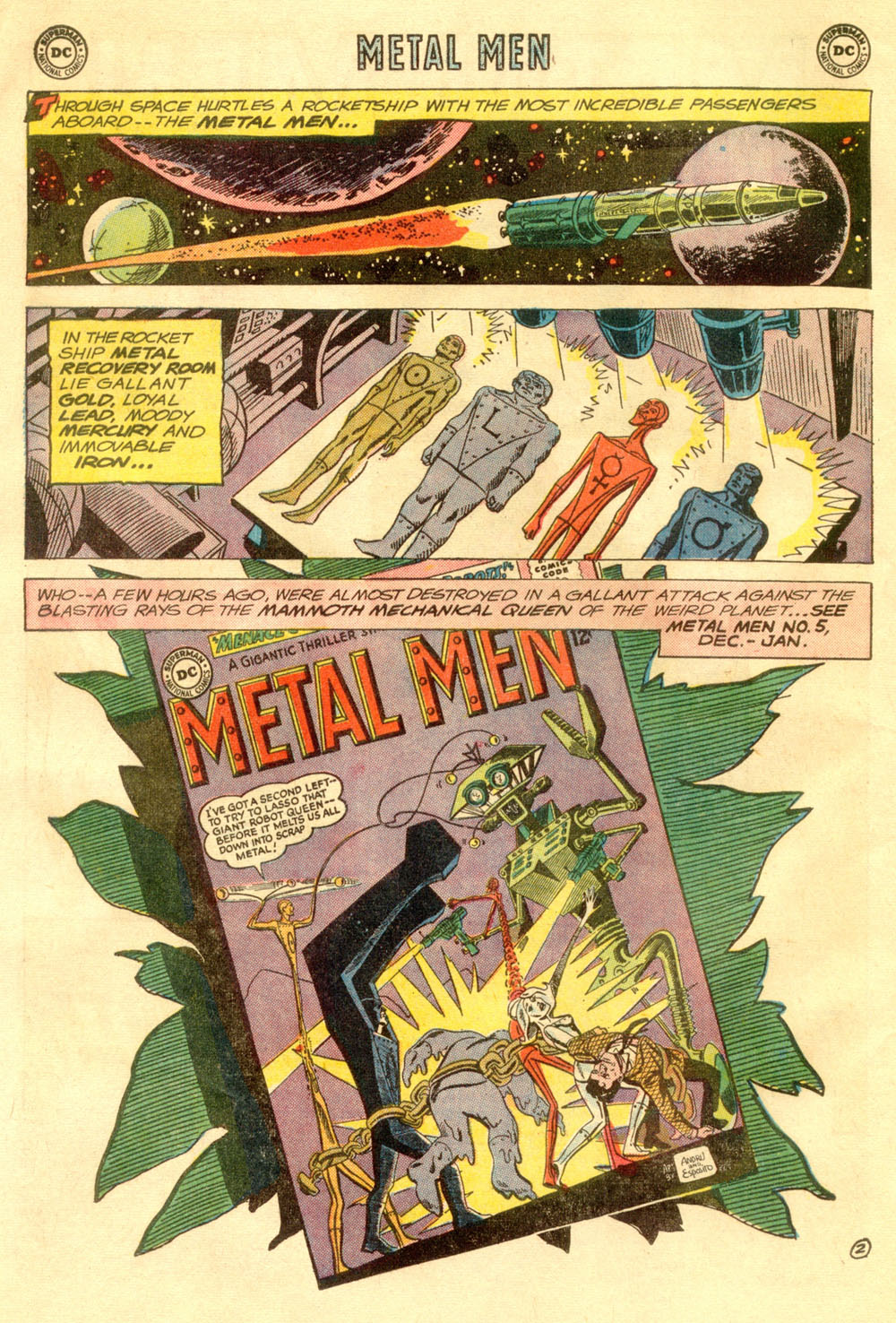 Read online Metal Men (1963) comic -  Issue #6 - 4