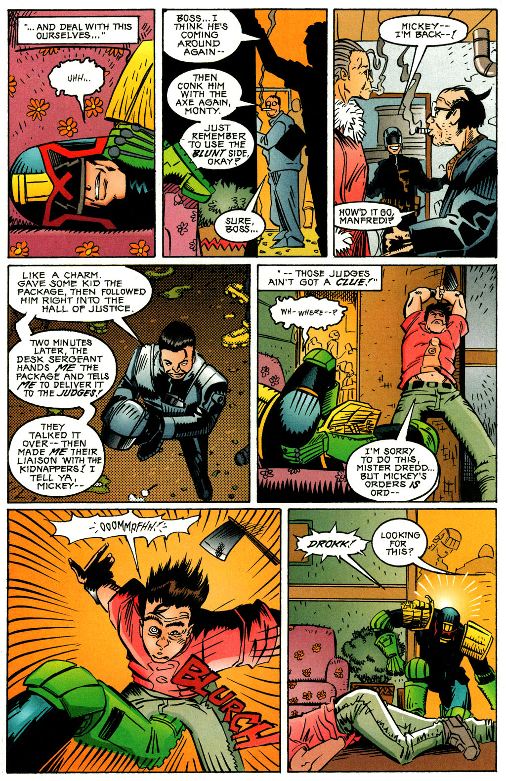 Read online Judge Dredd (1994) comic -  Issue #2 - 10