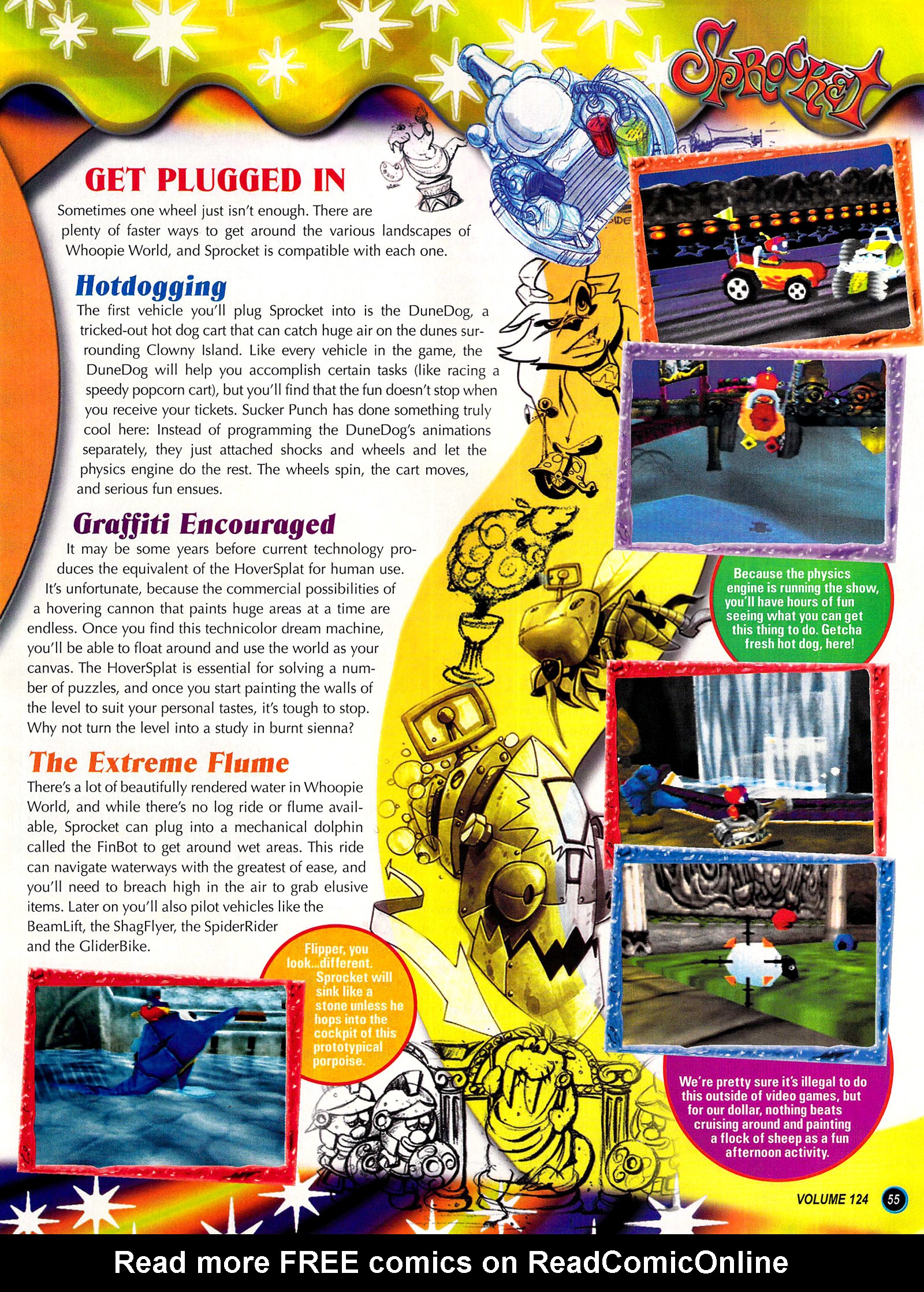 Read online Nintendo Power comic -  Issue #124 - 61