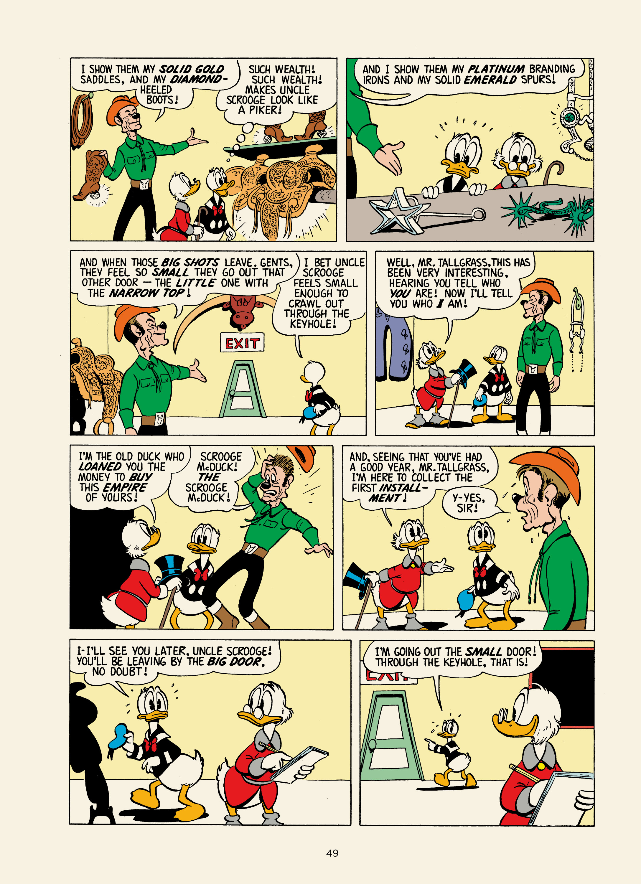 Read online Walt Disney's Uncle Scrooge: The Twenty-four Carat Moon comic -  Issue # TPB (Part 1) - 56