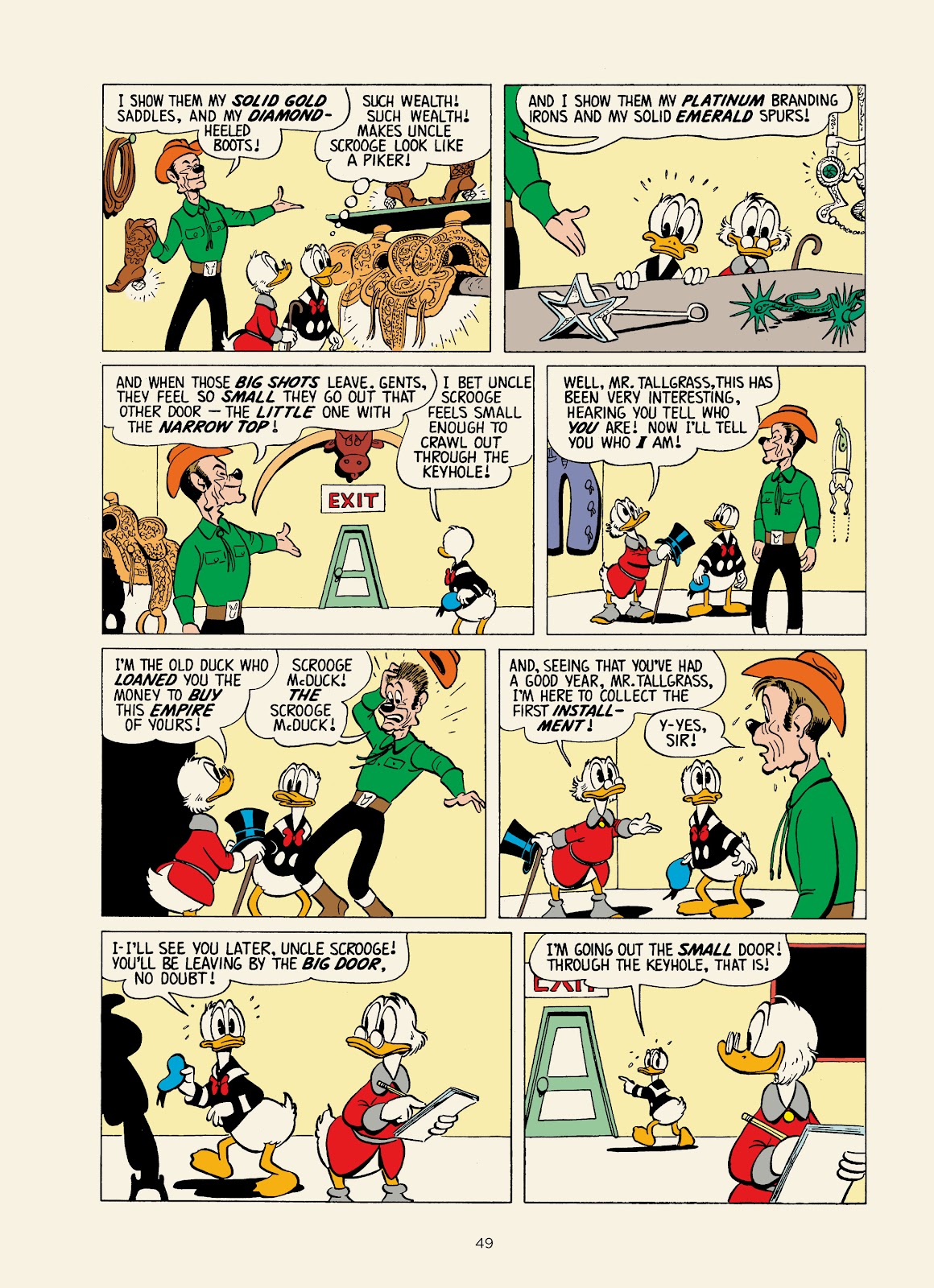 Walt Disney's Uncle Scrooge: The Twenty-four Carat Moon issue TPB (Part 1) - Page 56