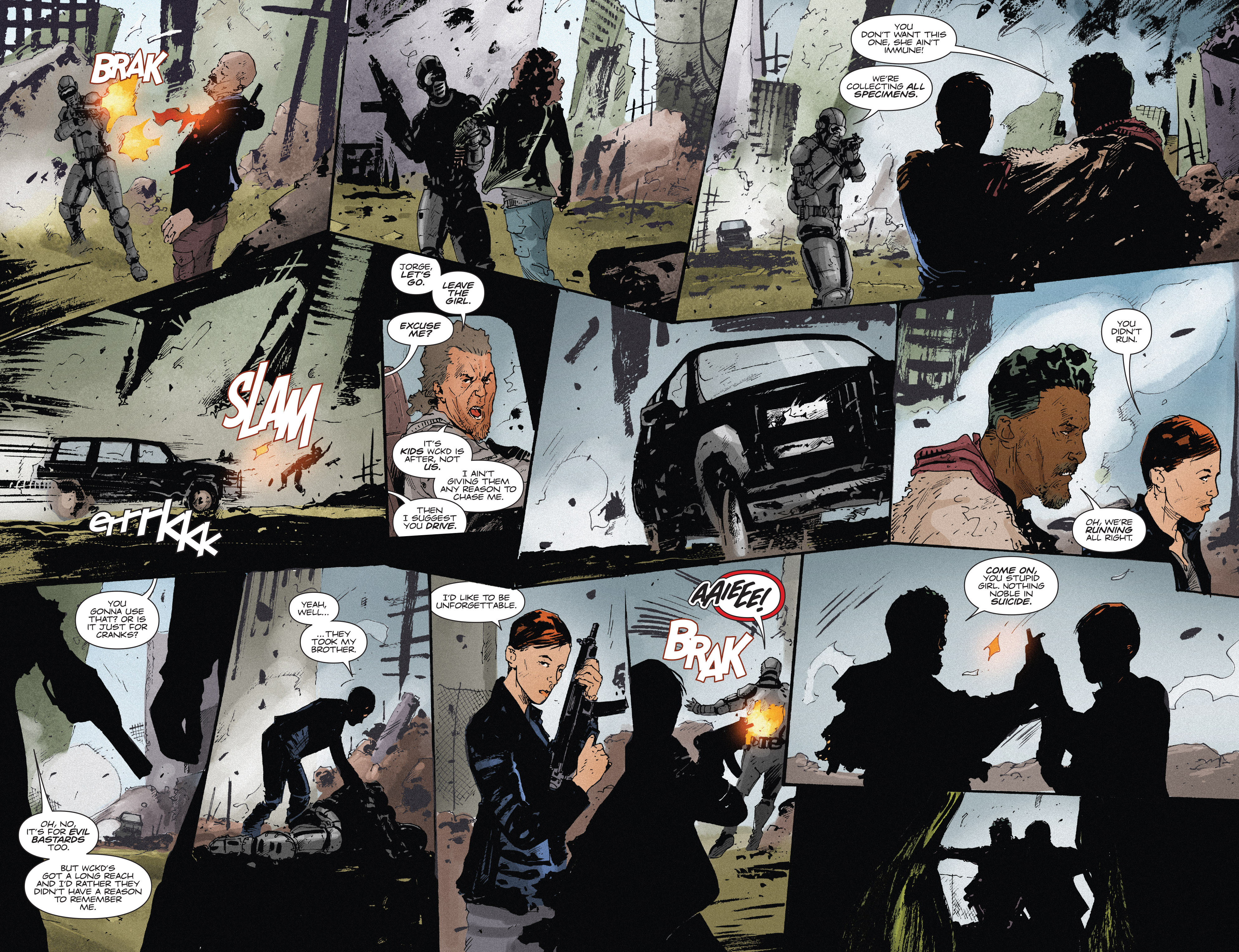 Read online Maze Runner: The Scorch Trials Official Graphic Novel Prelude comic -  Issue # TPB - 59