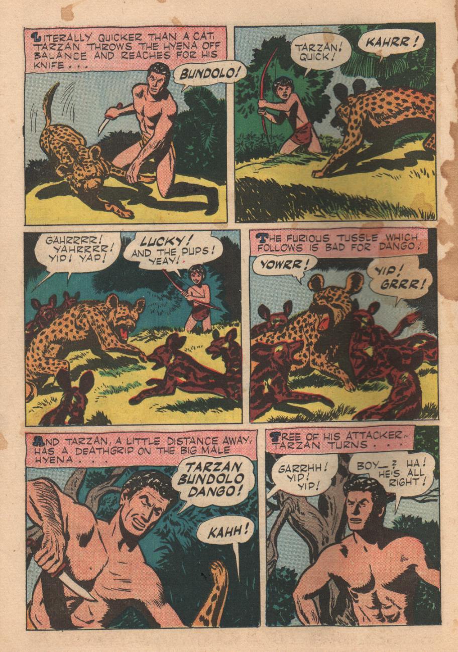 Read online Tarzan (1948) comic -  Issue #84 - 26