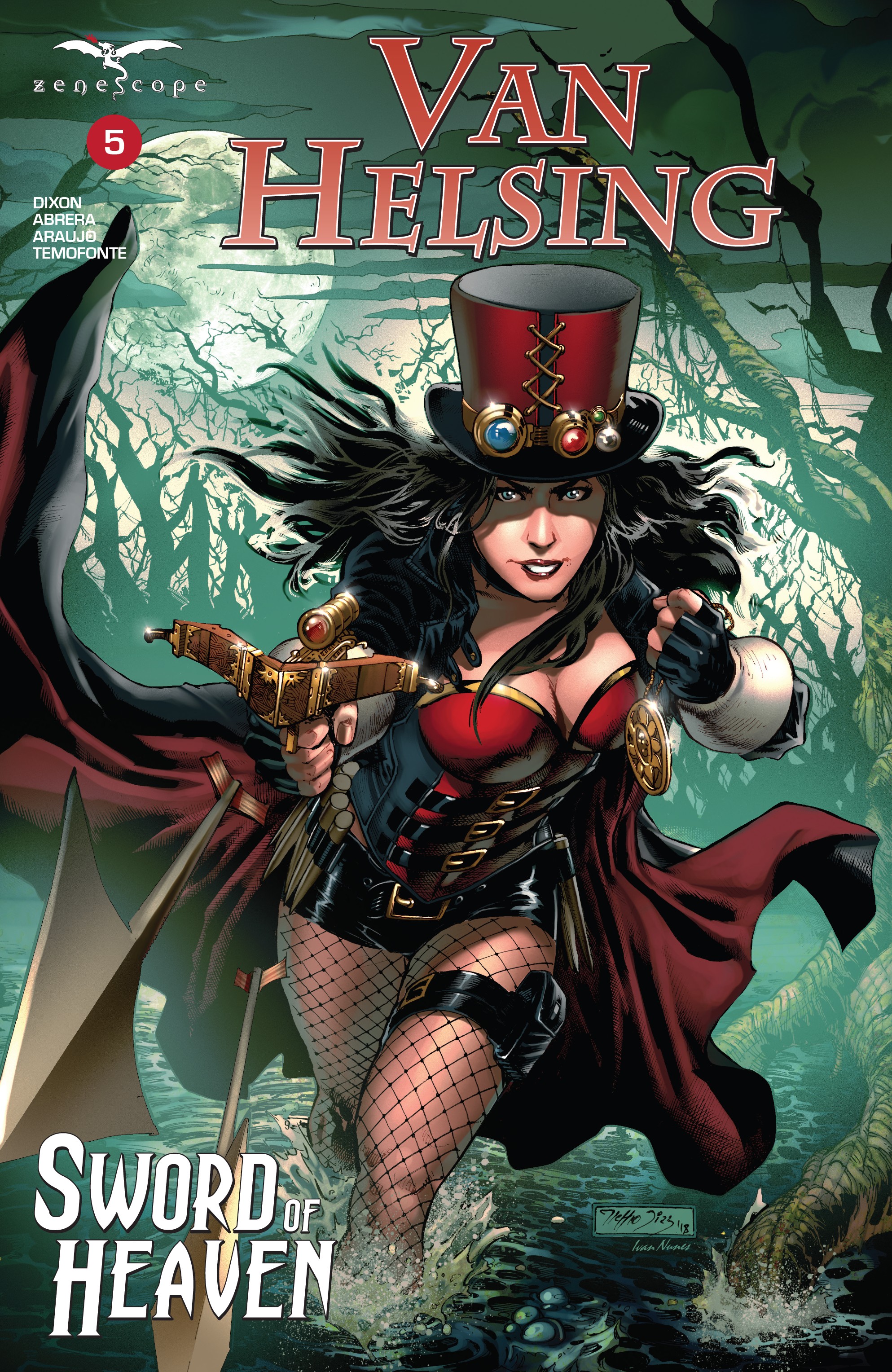 Read online Van Helsing: Sword of Heaven comic -  Issue #5 - 1