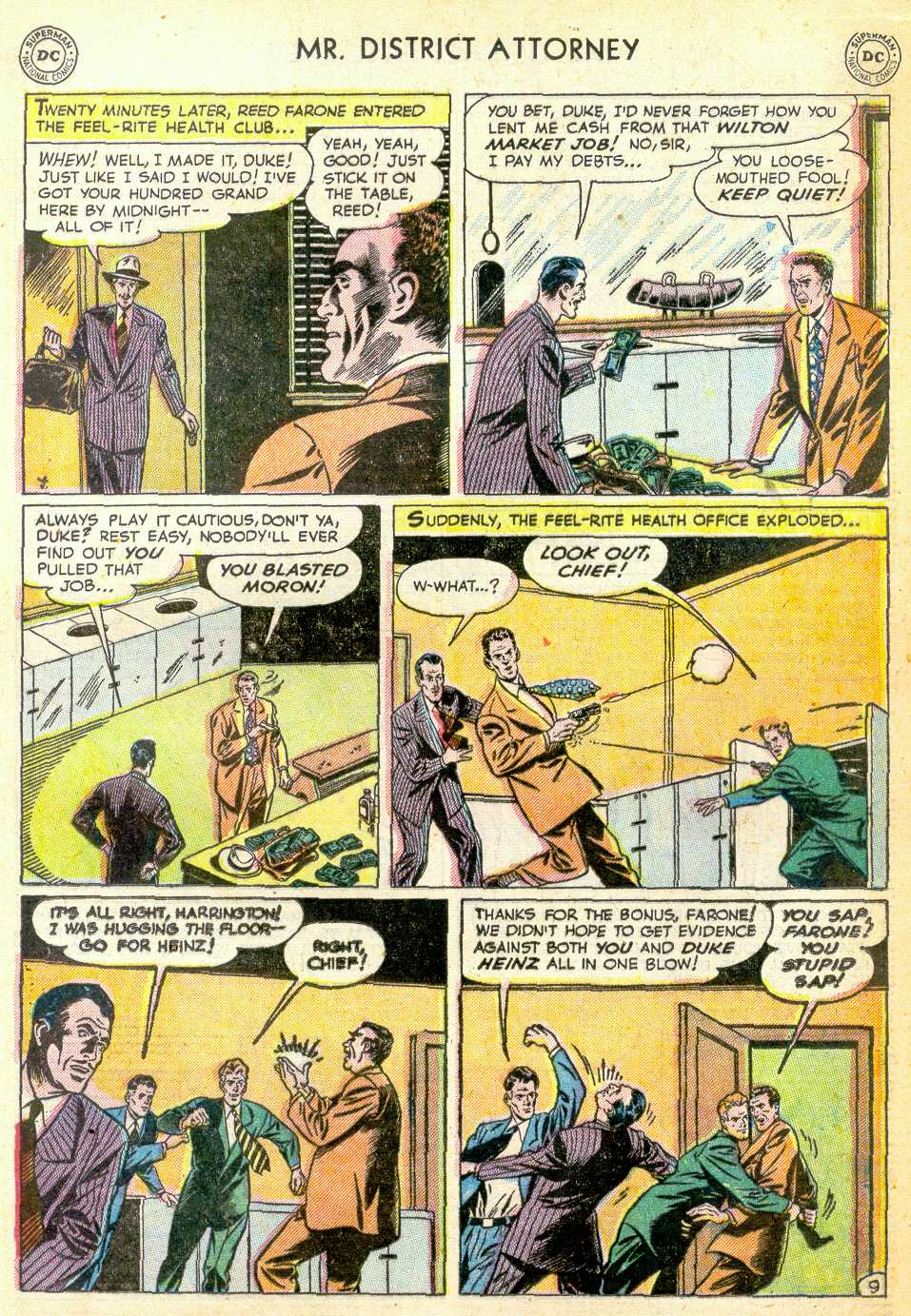 Read online Mr. District Attorney comic -  Issue #23 - 23