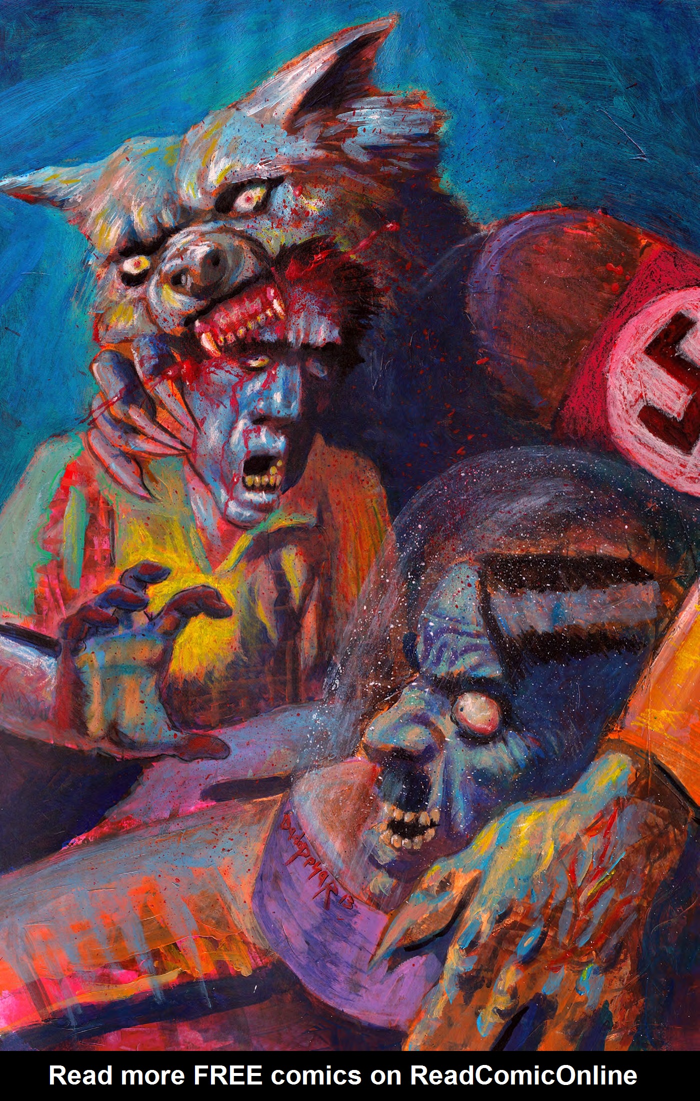 Read online Nazi Werewolves from Outer Space comic -  Issue #4 - 27