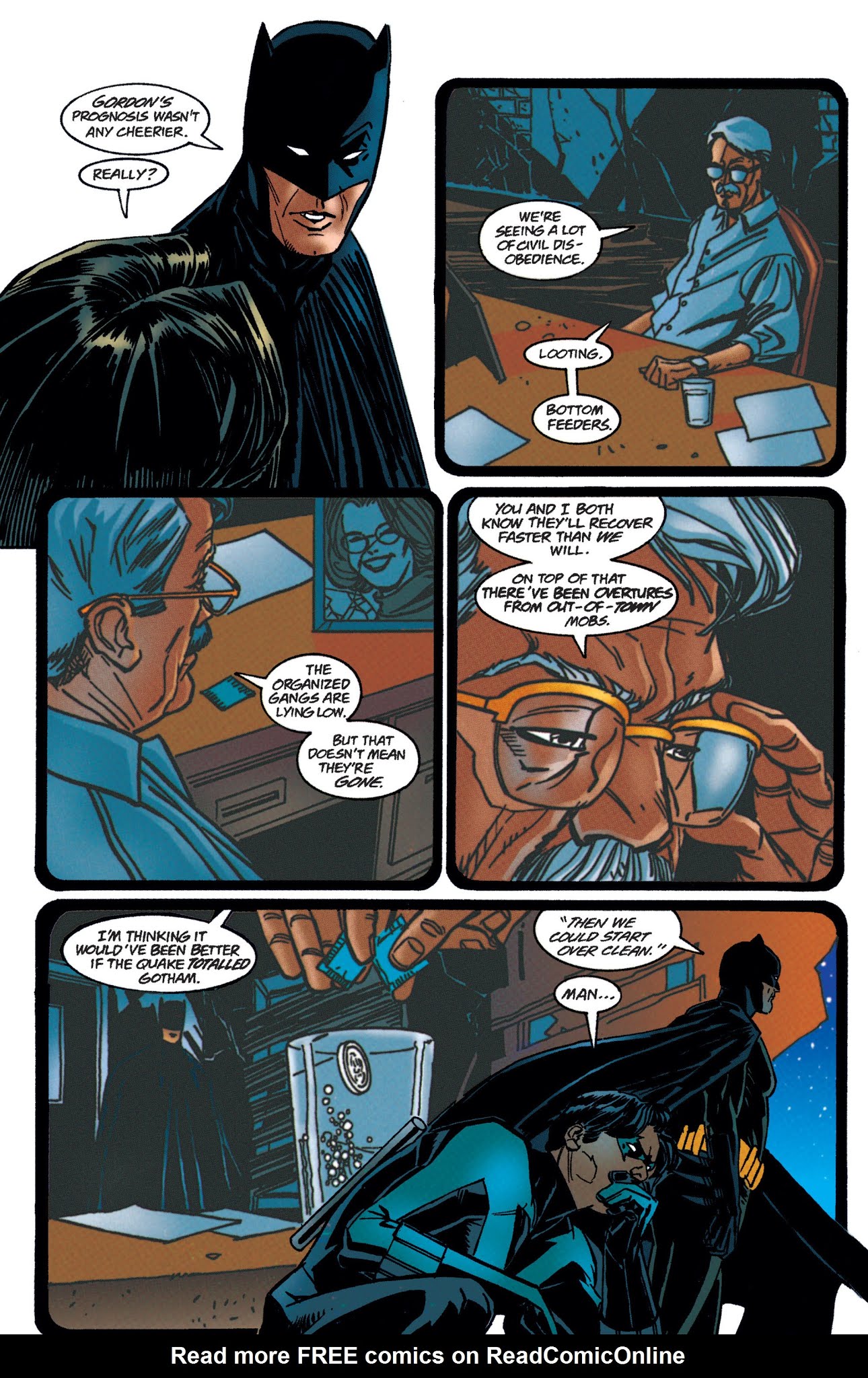 Read online Batman: Road To No Man's Land comic -  Issue # TPB 1 - 382