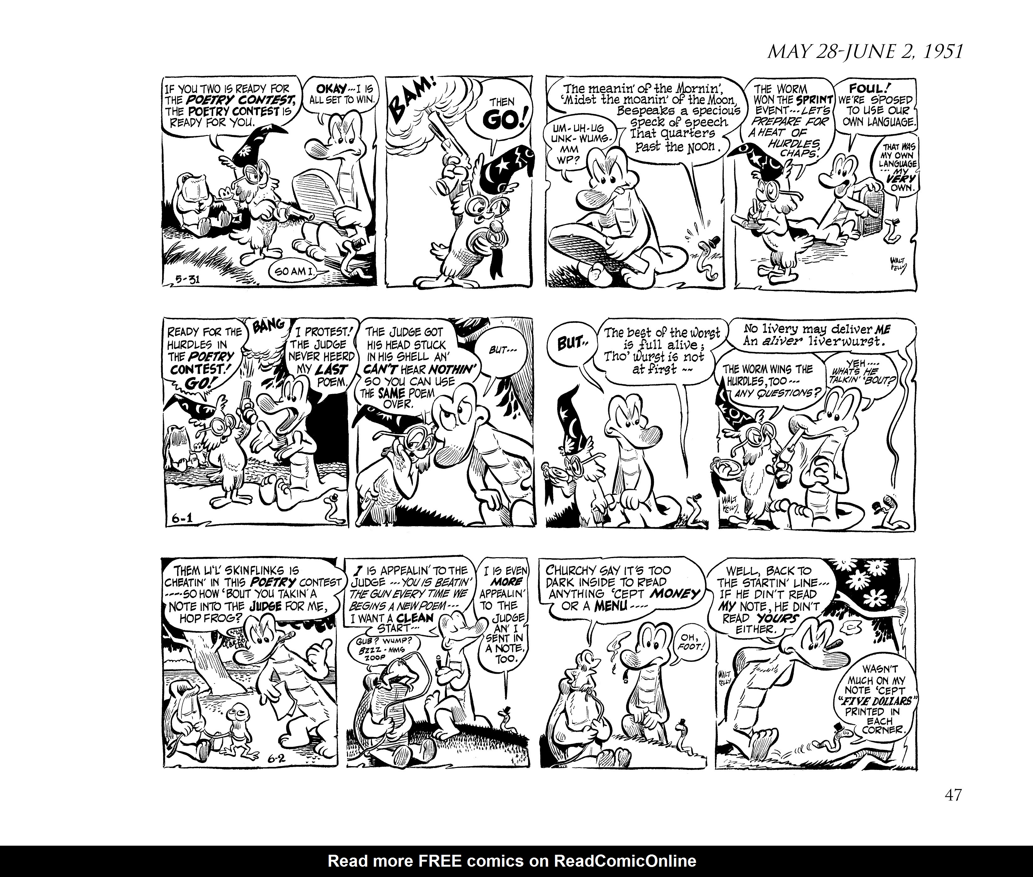 Read online Pogo by Walt Kelly: The Complete Syndicated Comic Strips comic -  Issue # TPB 2 (Part 1) - 65