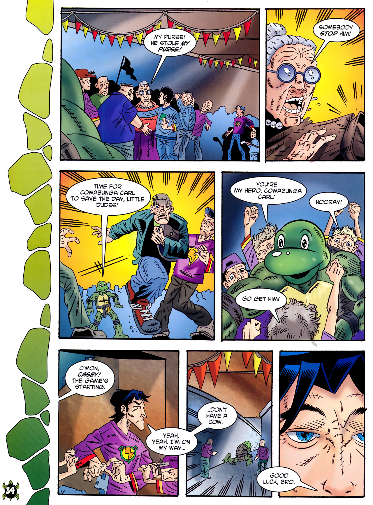 Read online Teenage Mutant Ninja Turtles Comic comic -  Issue #4 - 28