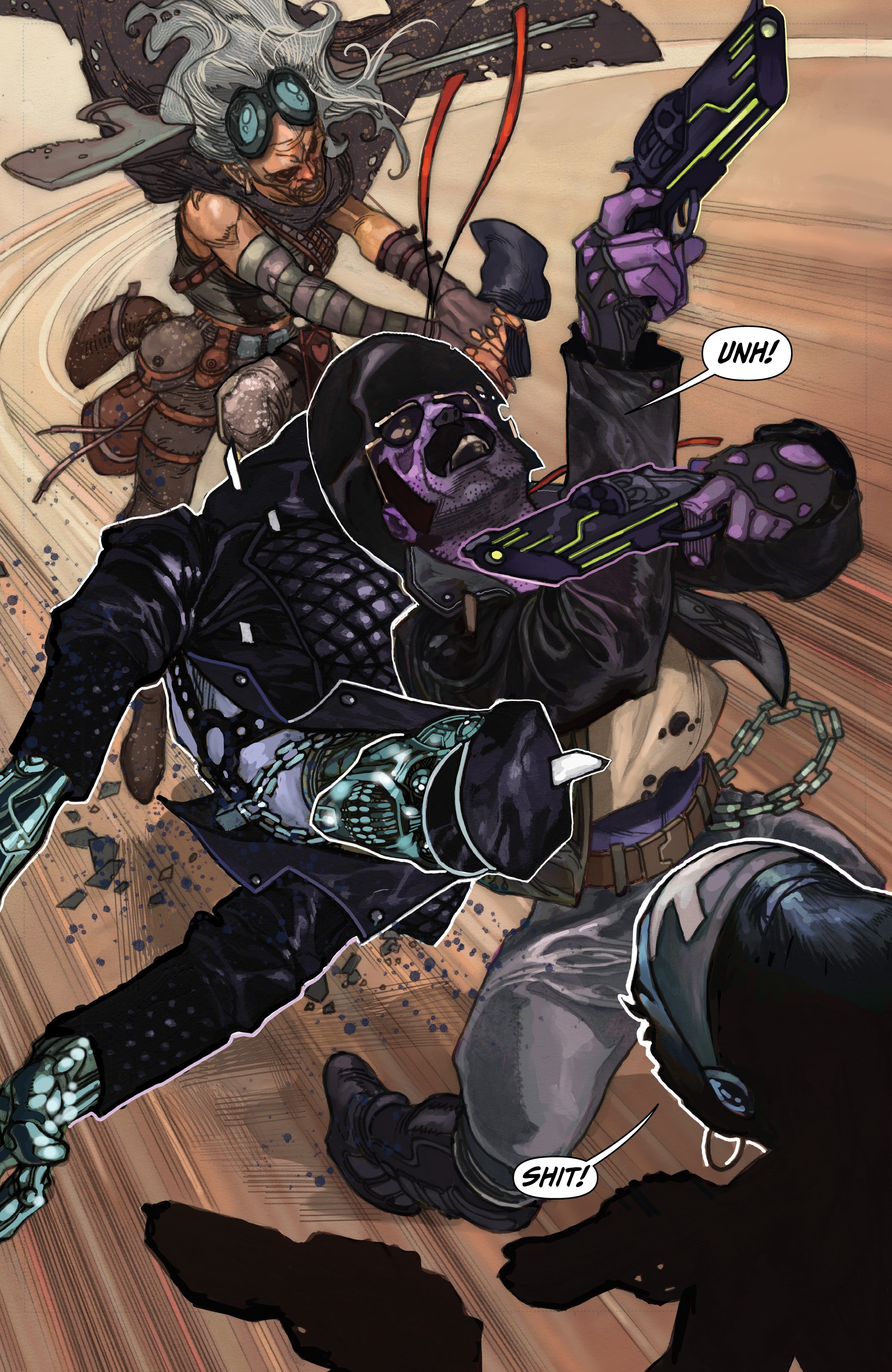 Read online Sharkey the Bounty Hunter comic -  Issue #3 - 9