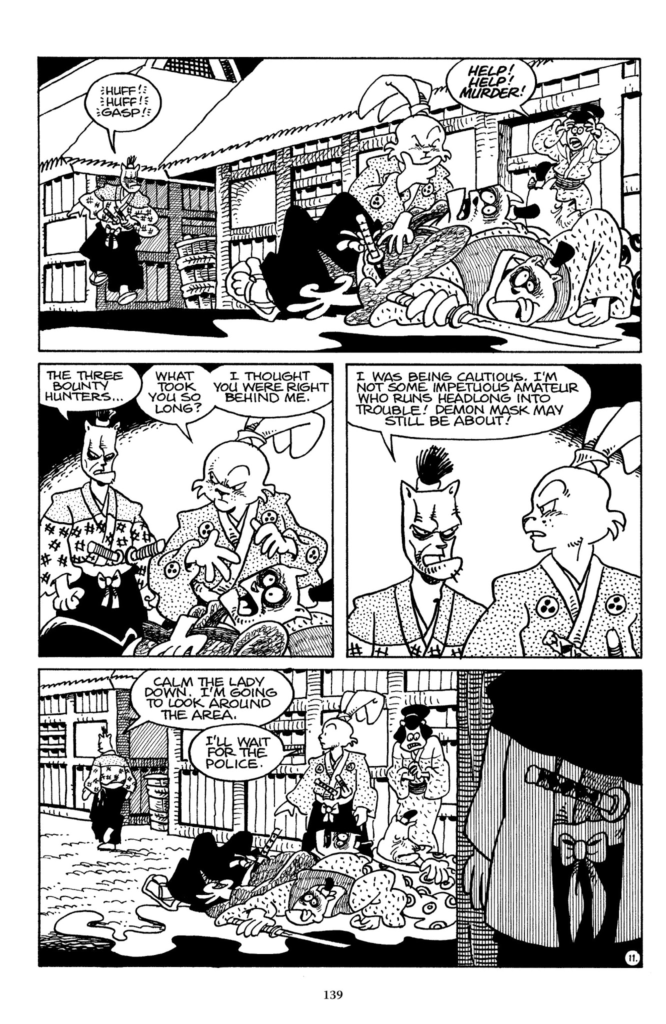Read online The Usagi Yojimbo Saga comic -  Issue # TPB 3 - 137