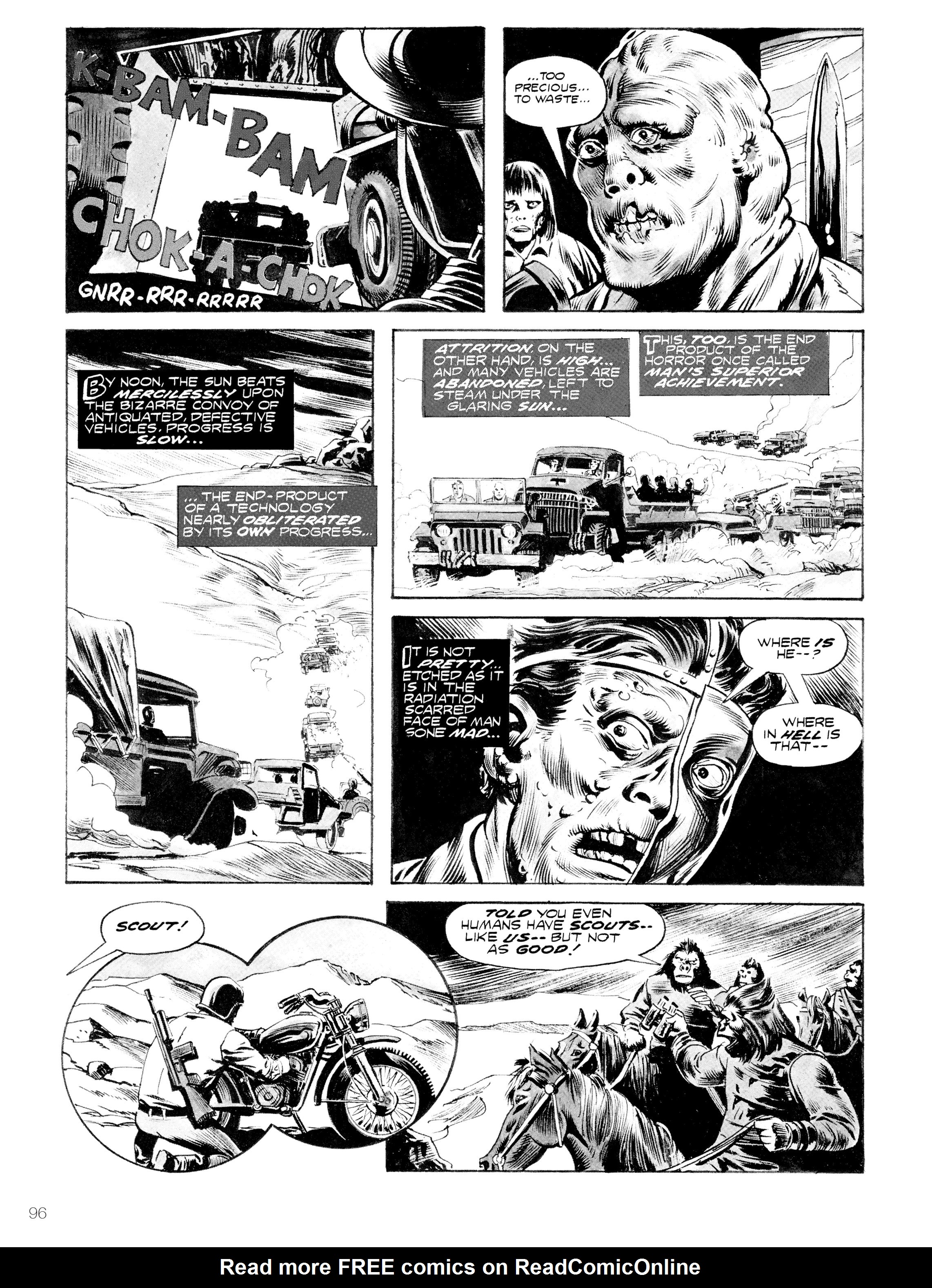 Read online Planet of the Apes: Archive comic -  Issue # TPB 4 (Part 1) - 92