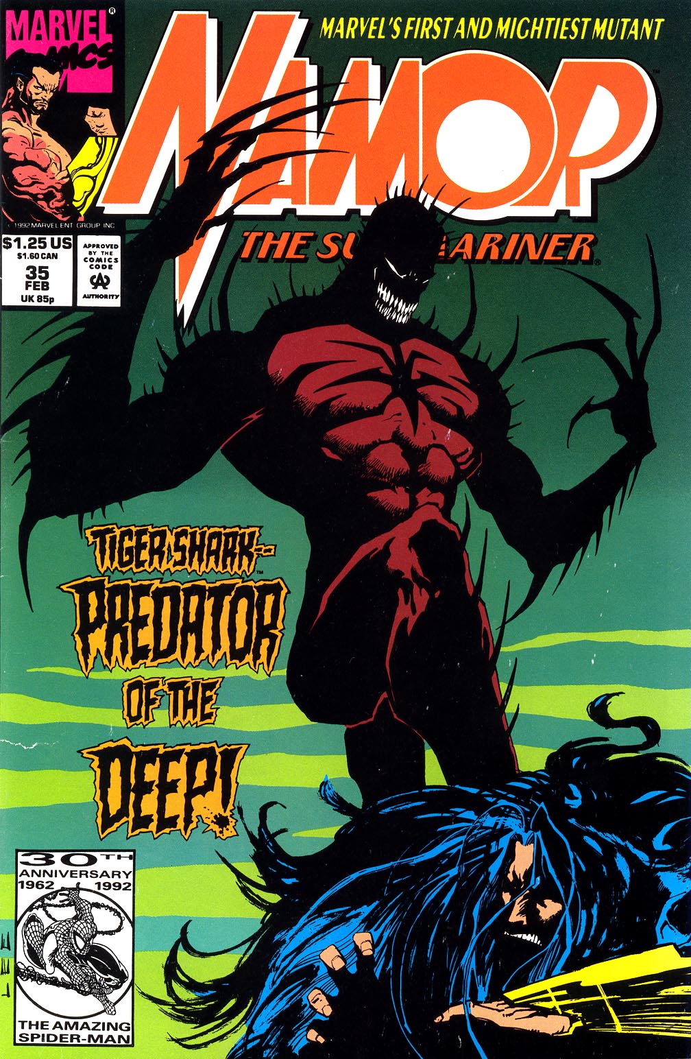 Read online Namor, The Sub-Mariner comic -  Issue #35 - 1