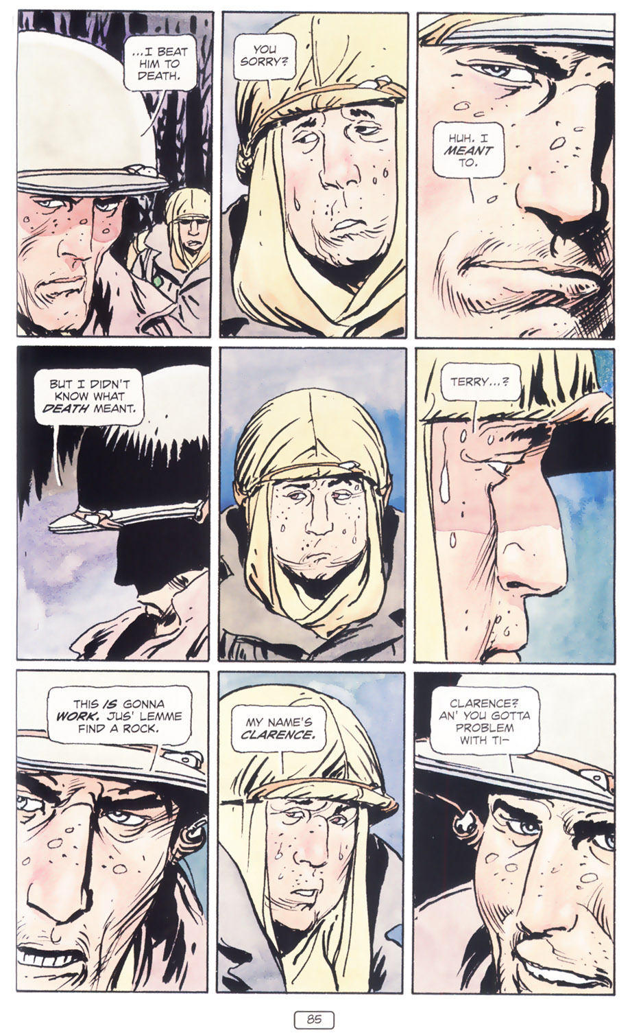 Read online Sgt. Rock: Between Hell & A Hard Place comic -  Issue # TPB - 91