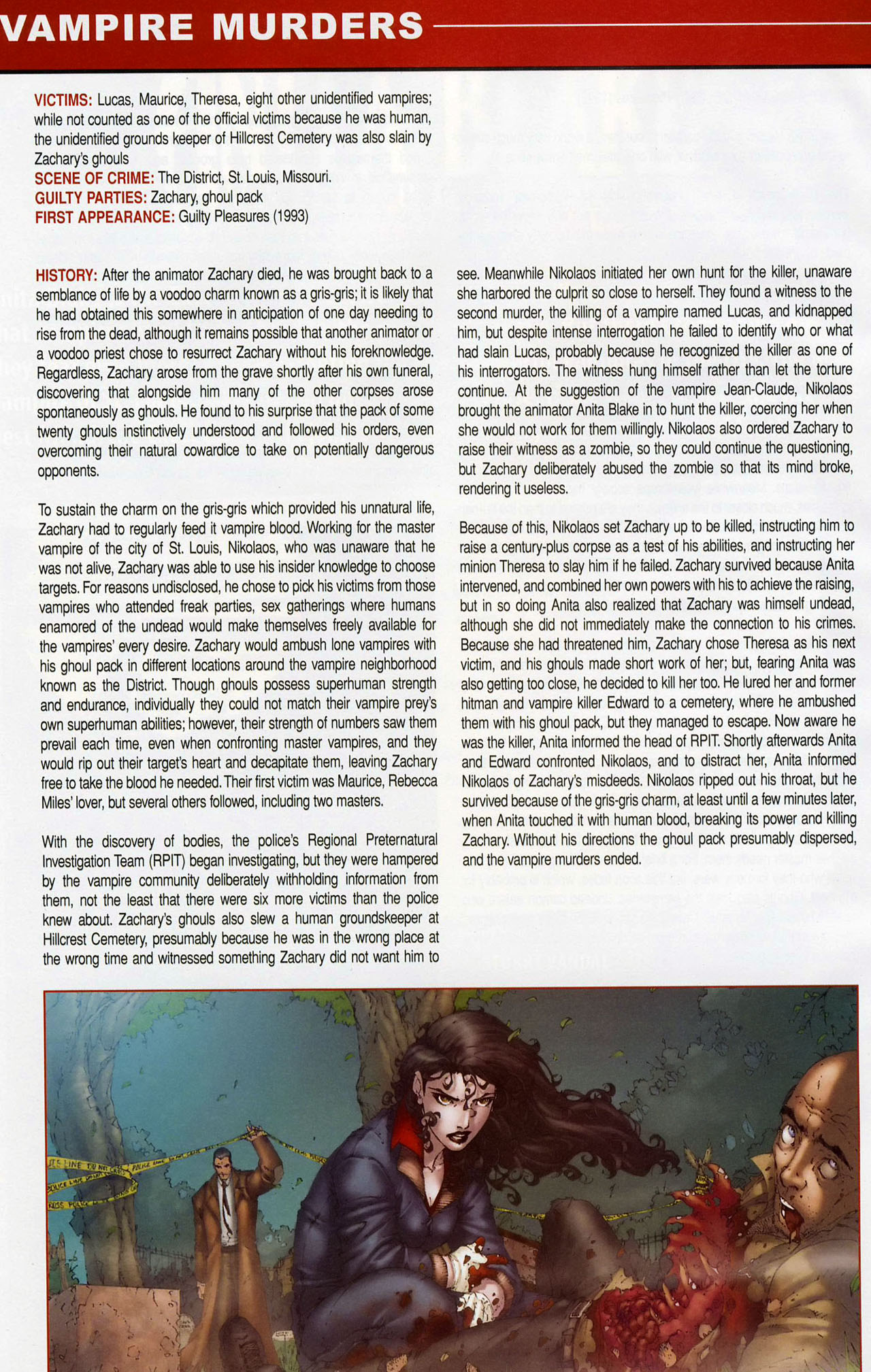 Read online Anita Blake, Vampire Hunter: Guilty Pleasures Handbook comic -  Issue #Anita Blake, Vampire Hunter: Guilty Pleasures Handbook Full - 4