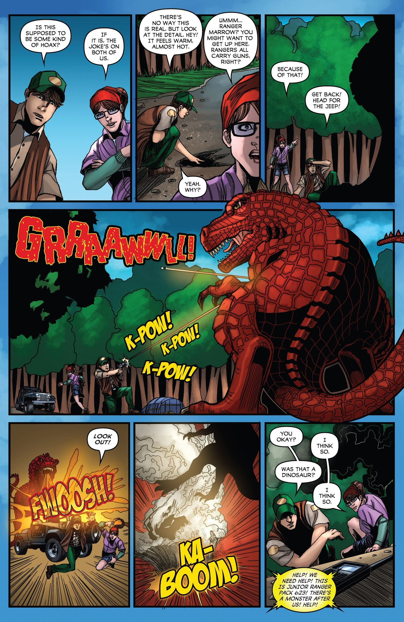 Read online Volcanosaurus comic -  Issue #1 - 11