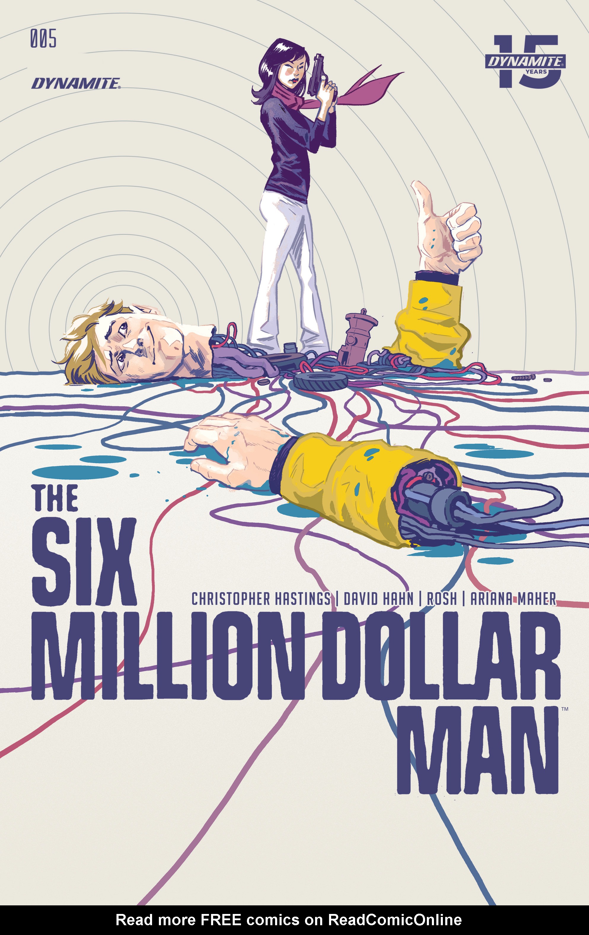 Read online The Six Million Dollar Man comic -  Issue #5 - 1