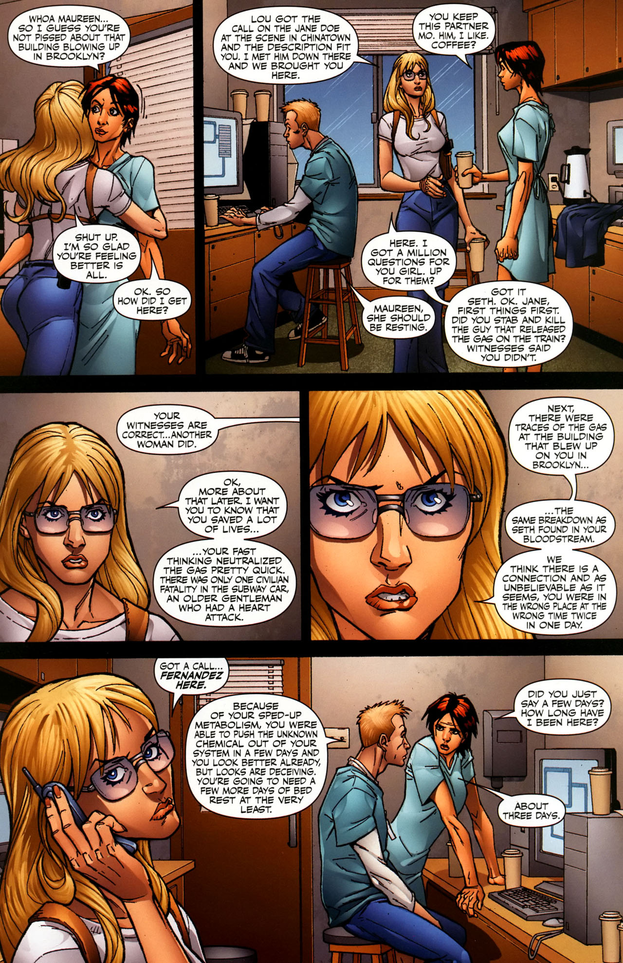 Read online Painkiller Jane (2007) comic -  Issue #1 - 14