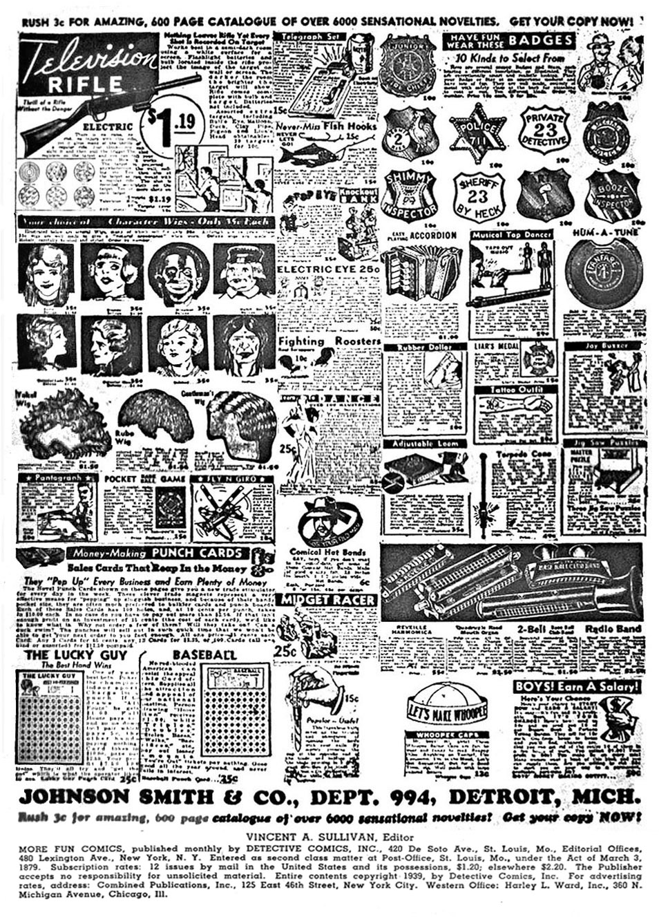 Read online More Fun Comics comic -  Issue #42 - 2