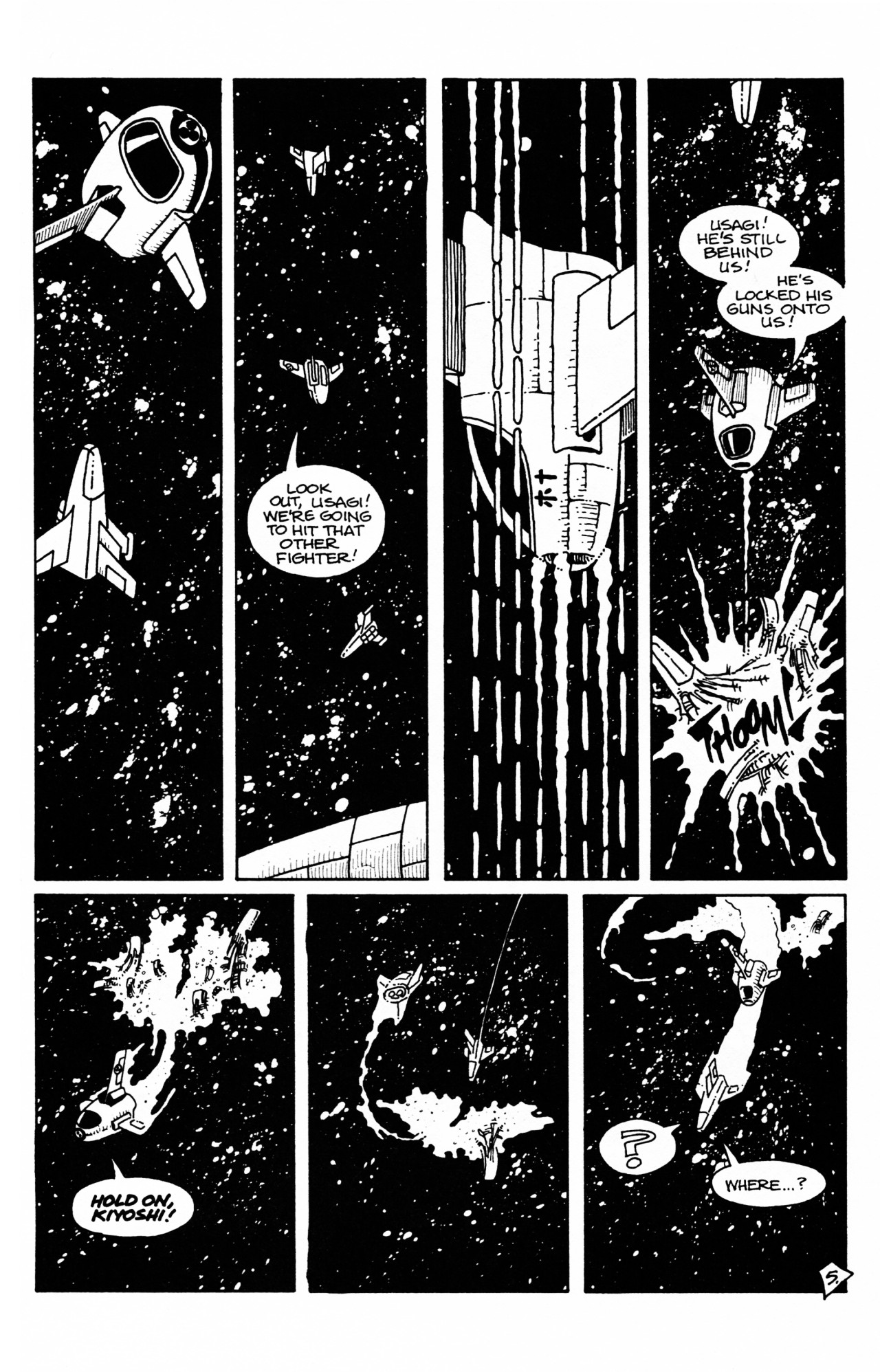 Read online Space Usagi (1992) comic -  Issue #2 - 7