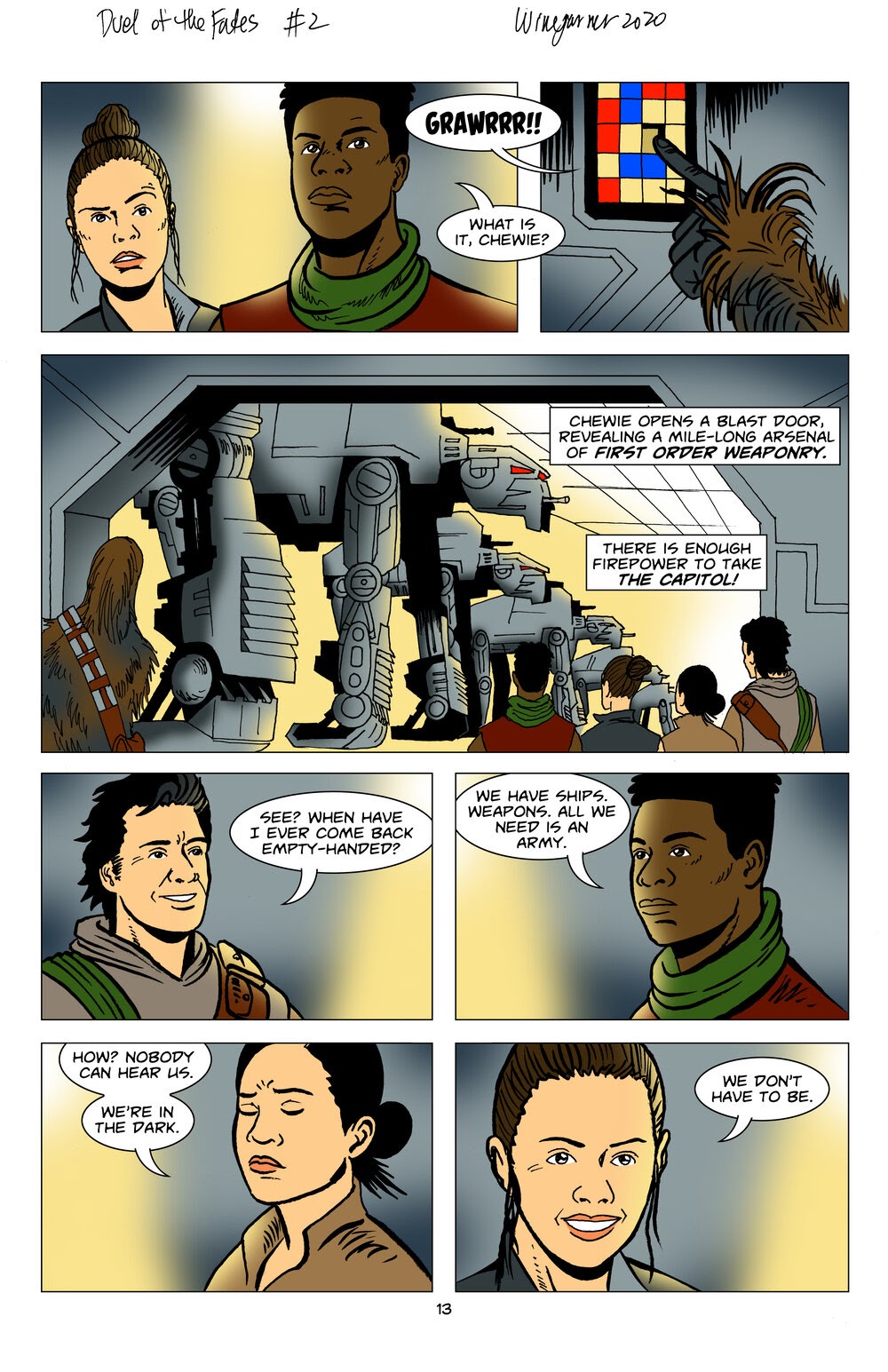 Read online Star Wars: Duel of the Fates comic -  Issue #2 - 13