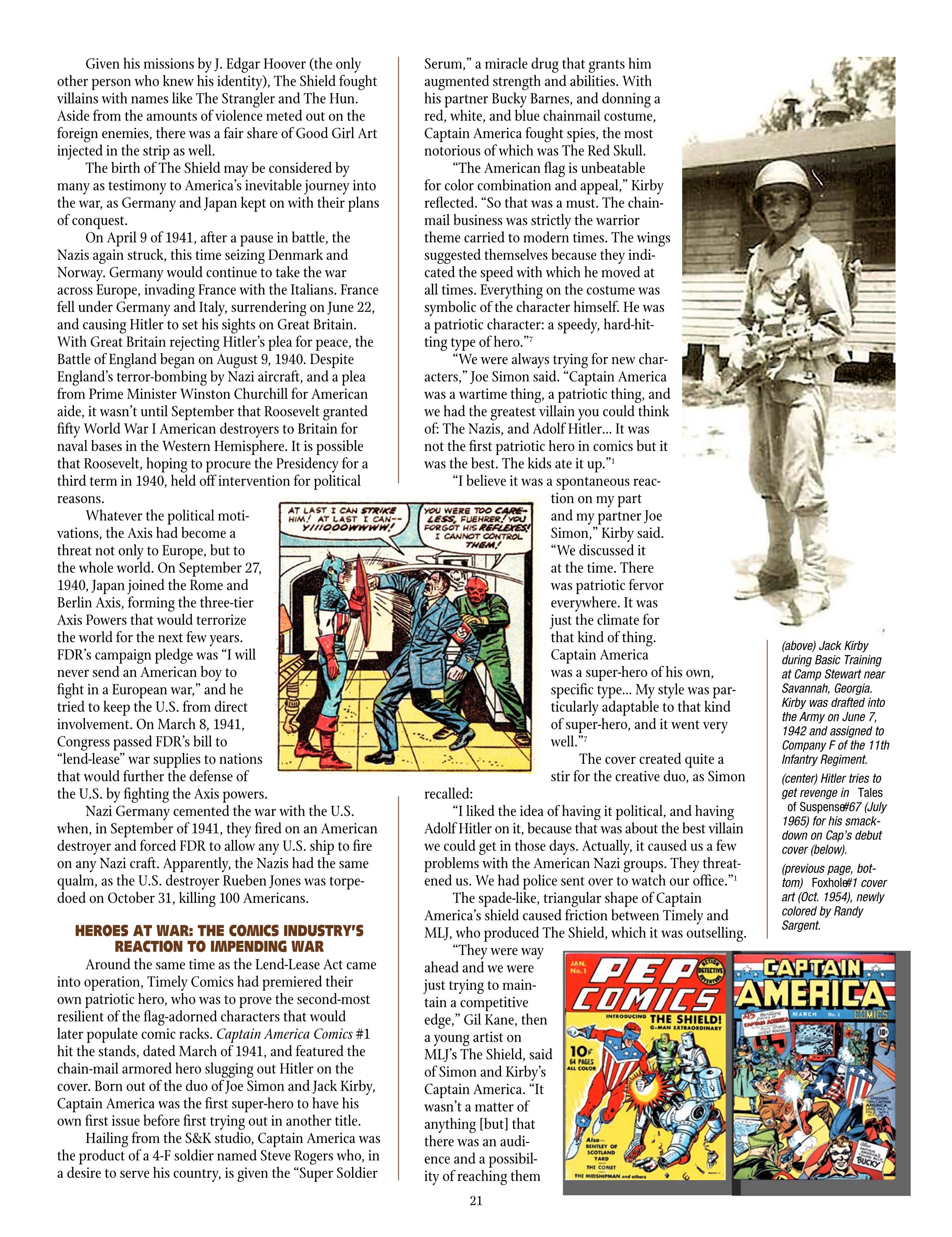 Read online The Jack Kirby Collector comic -  Issue #72 - 23