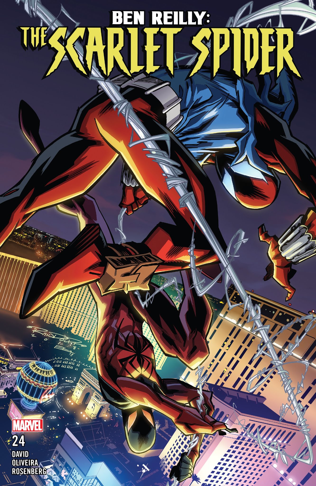 Read online Ben Reilly: Scarlet Spider comic -  Issue #24 - 1