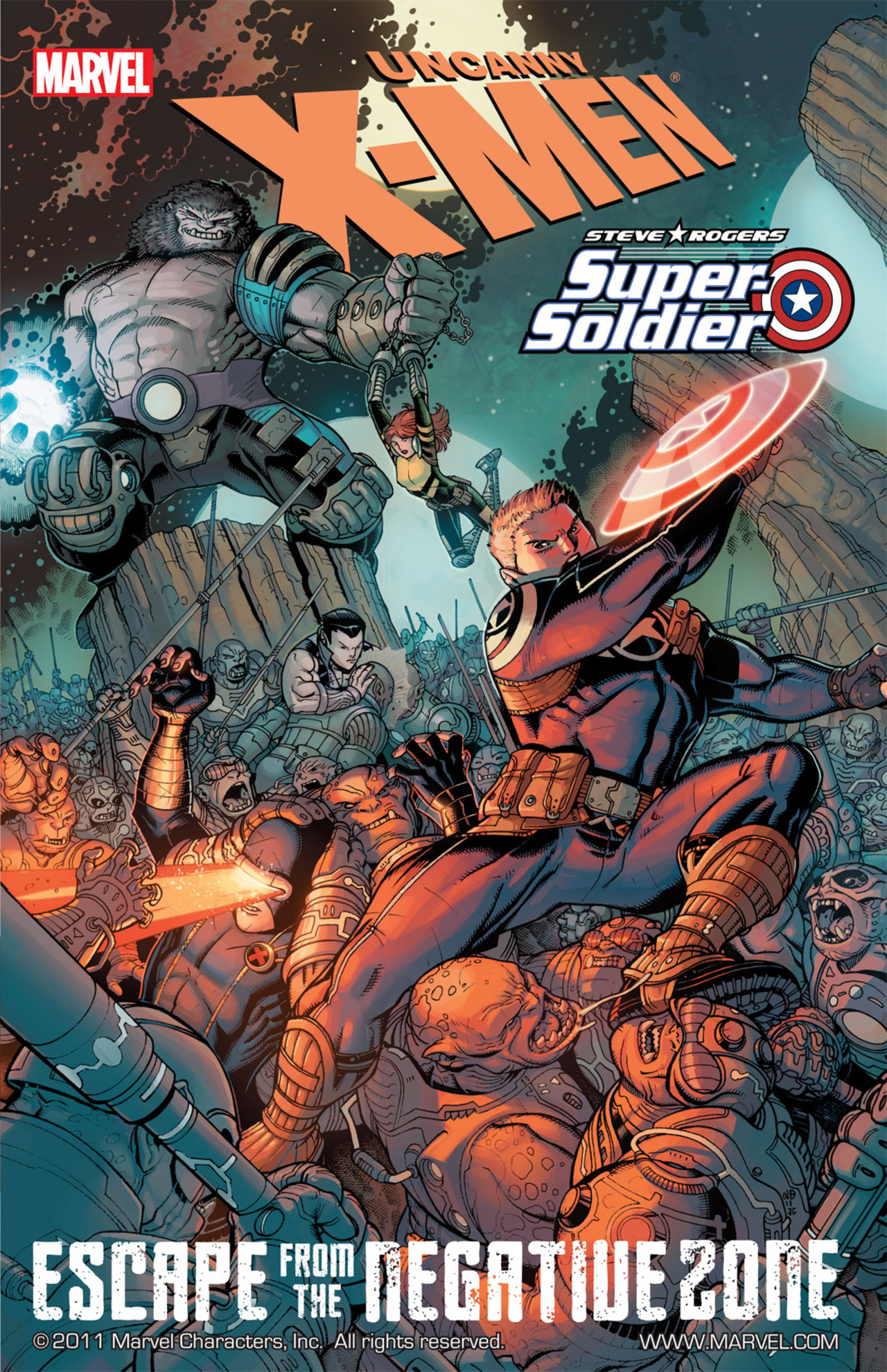 Read online X-Men/Steve Rogers: Escape From the Negative Zone comic -  Issue # TPB - 1