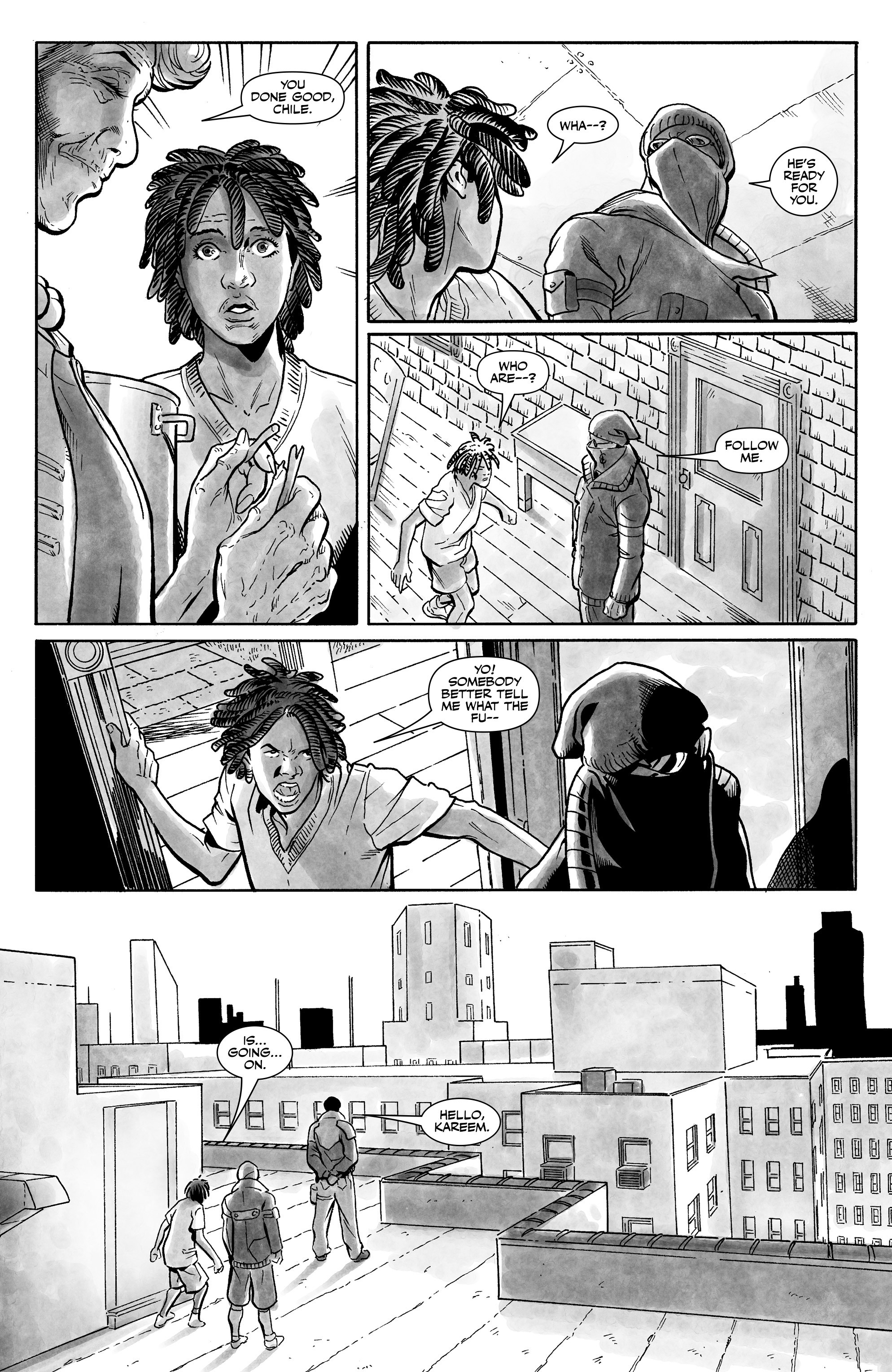Read online Black comic -  Issue #1 - 16