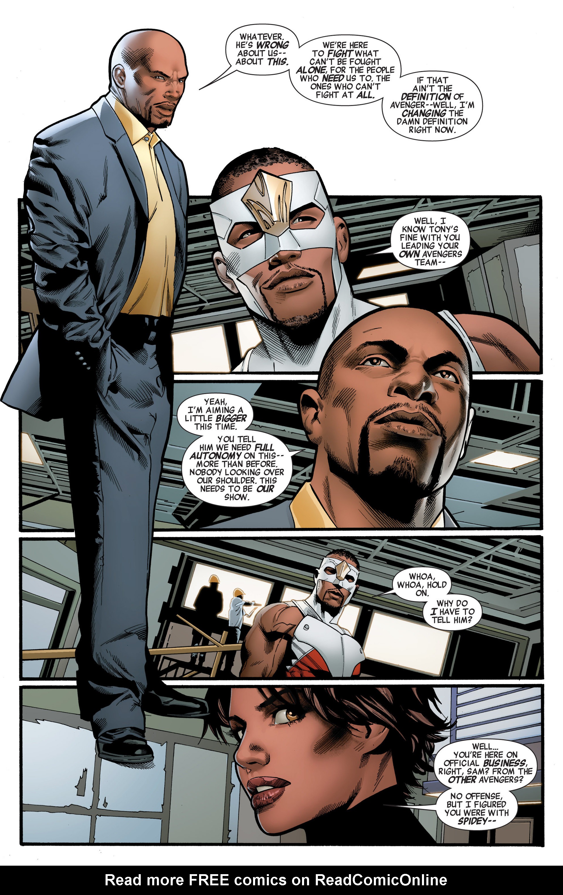 Read online Mighty Avengers comic -  Issue #4 - 11