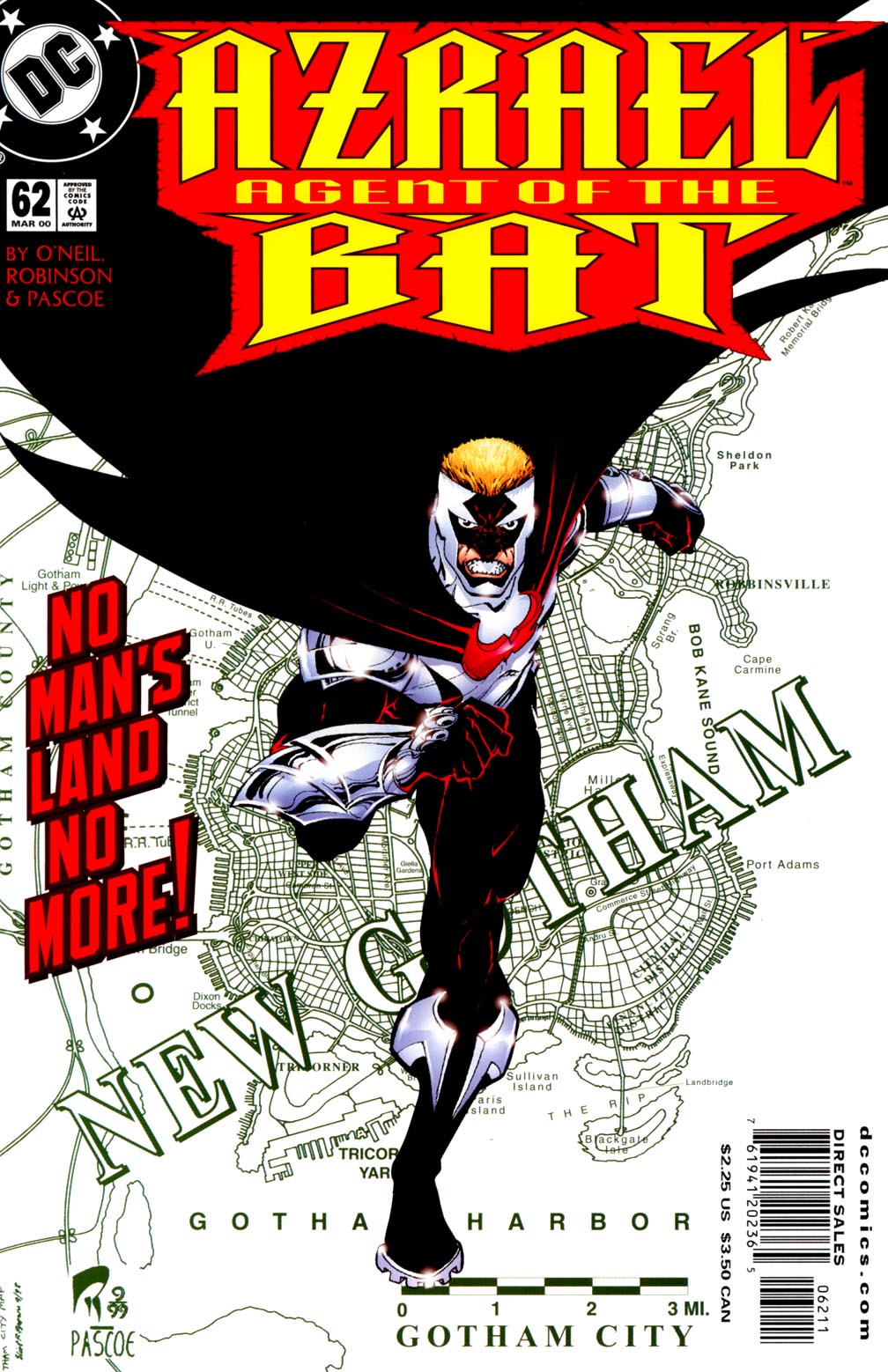 Read online Azrael: Agent of the Bat comic -  Issue #62 - 1